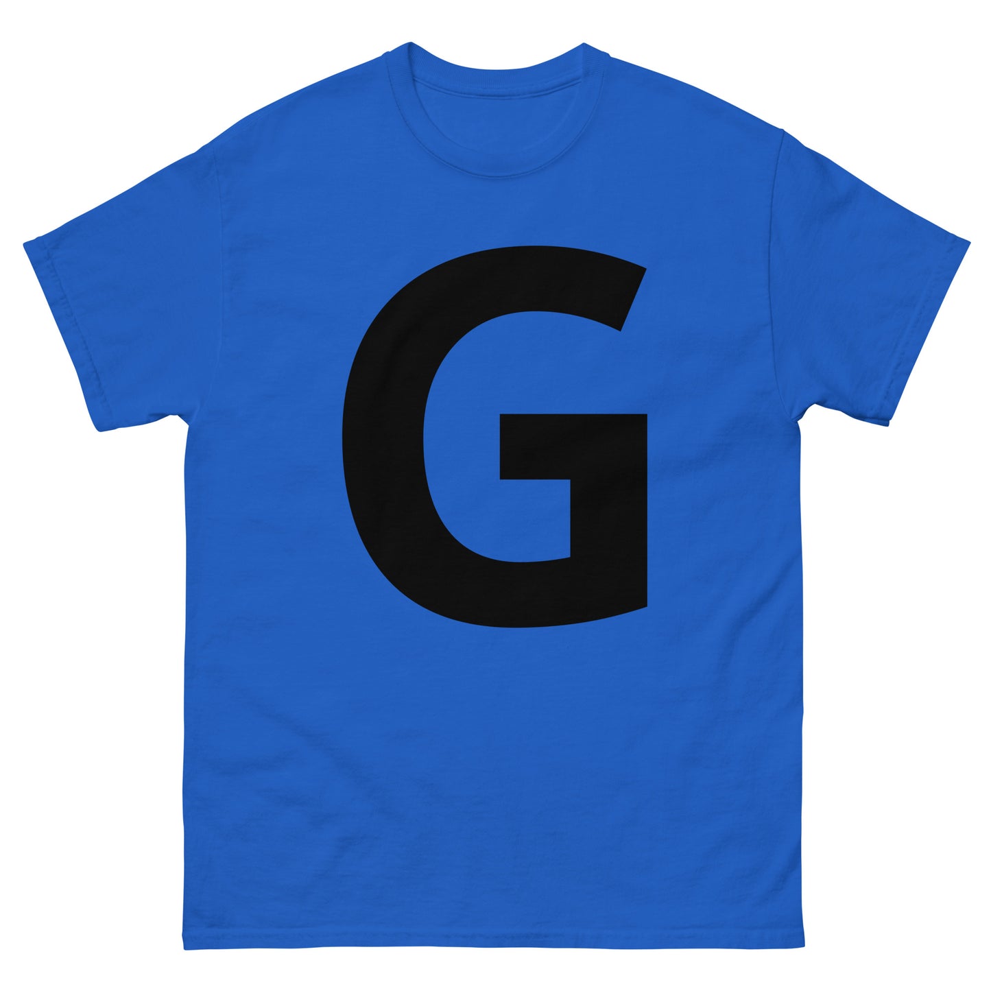 "G letter BL" Men's classic tee