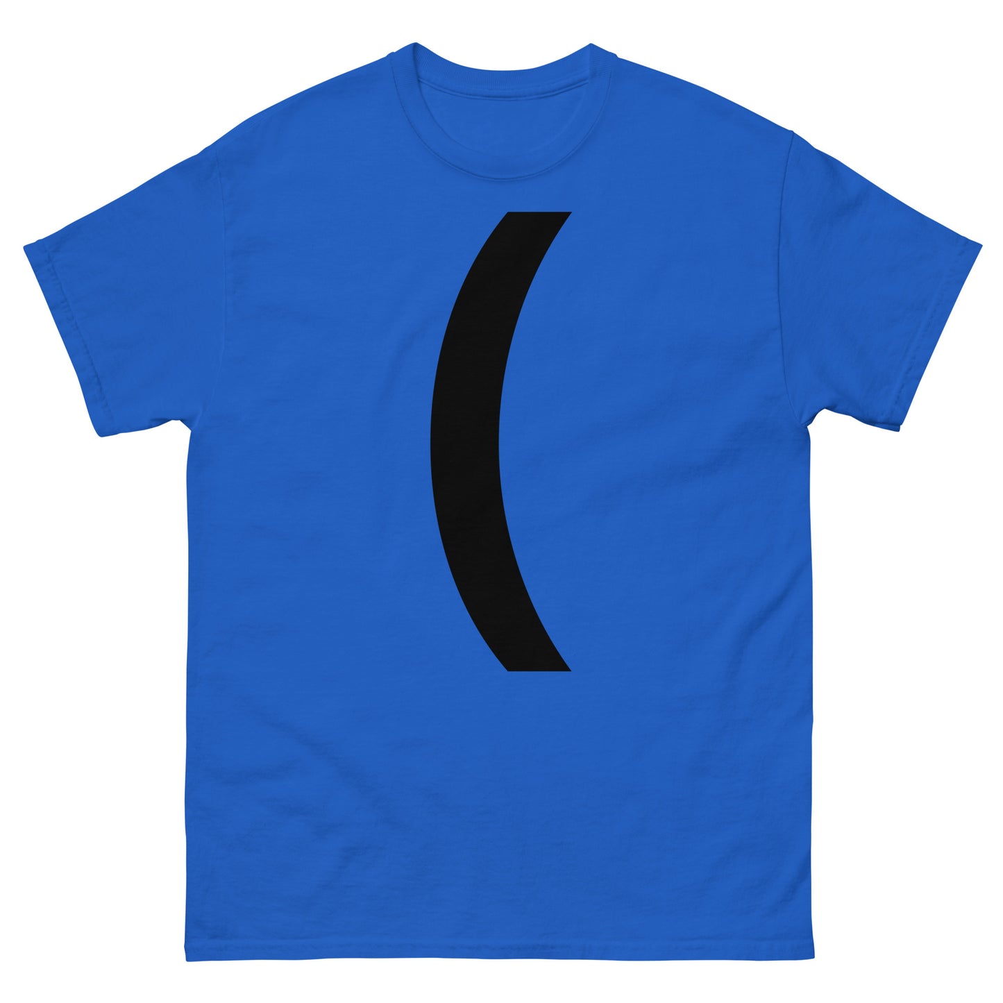 "Left parenthesis BL" Men's classic tee