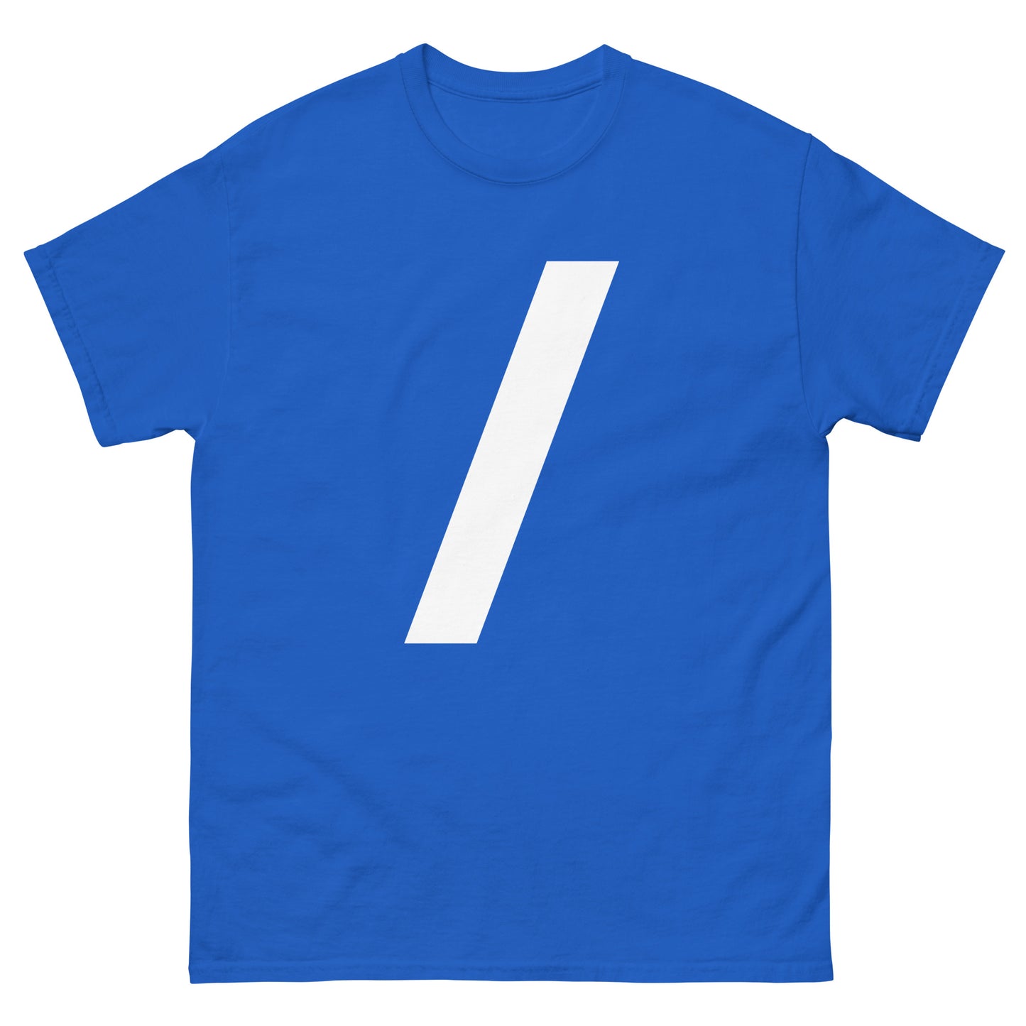 "Forward slash symbol WL" Men's classic tee