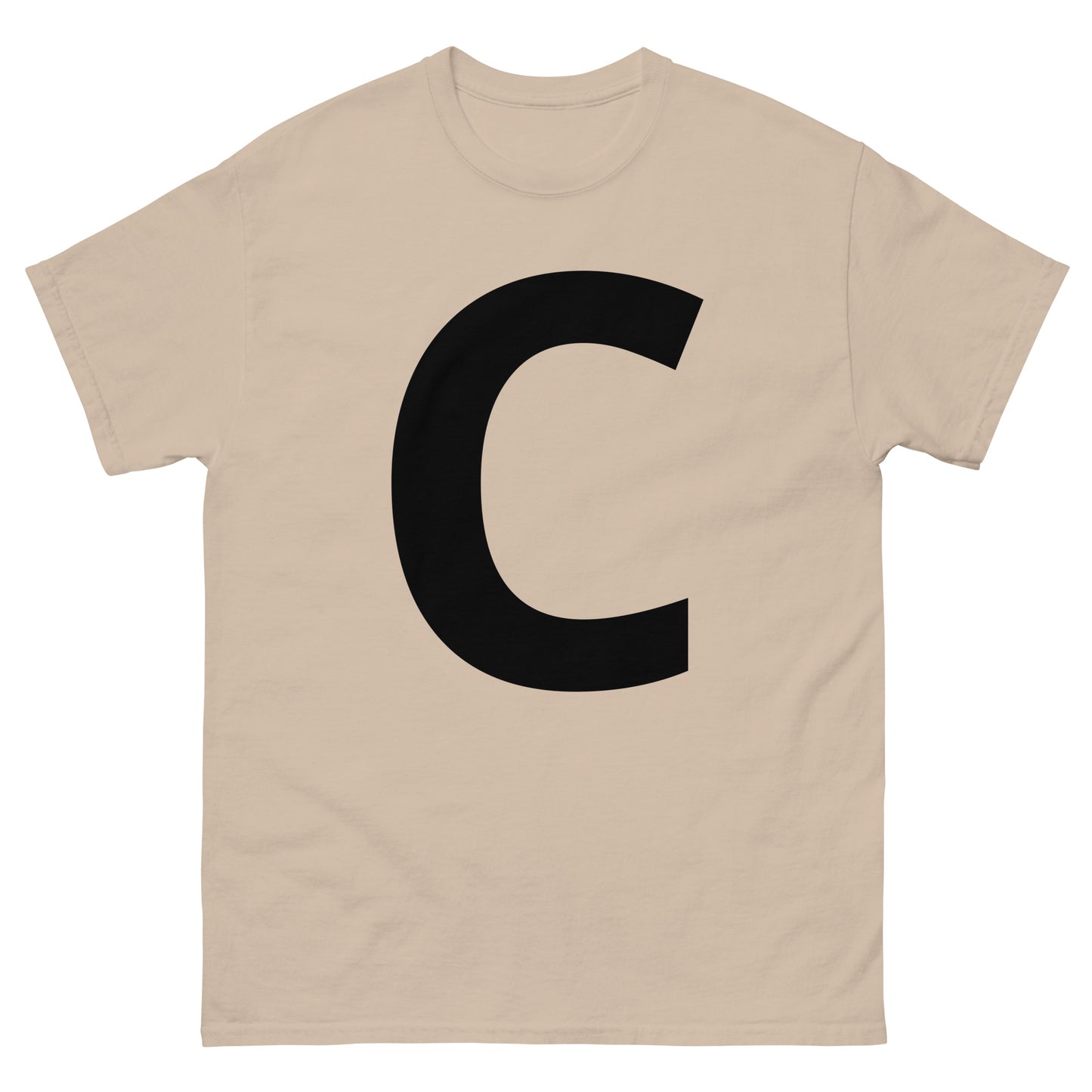 "C letter BL" Men's classic tee