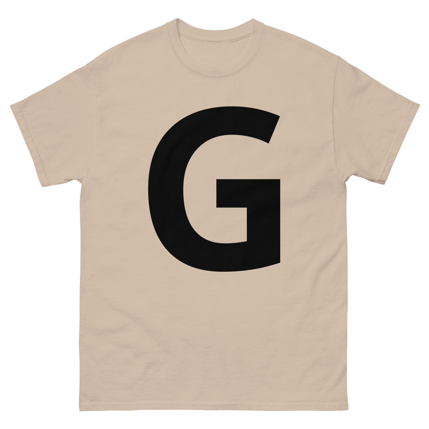 "G letter BL" Men's classic tee
