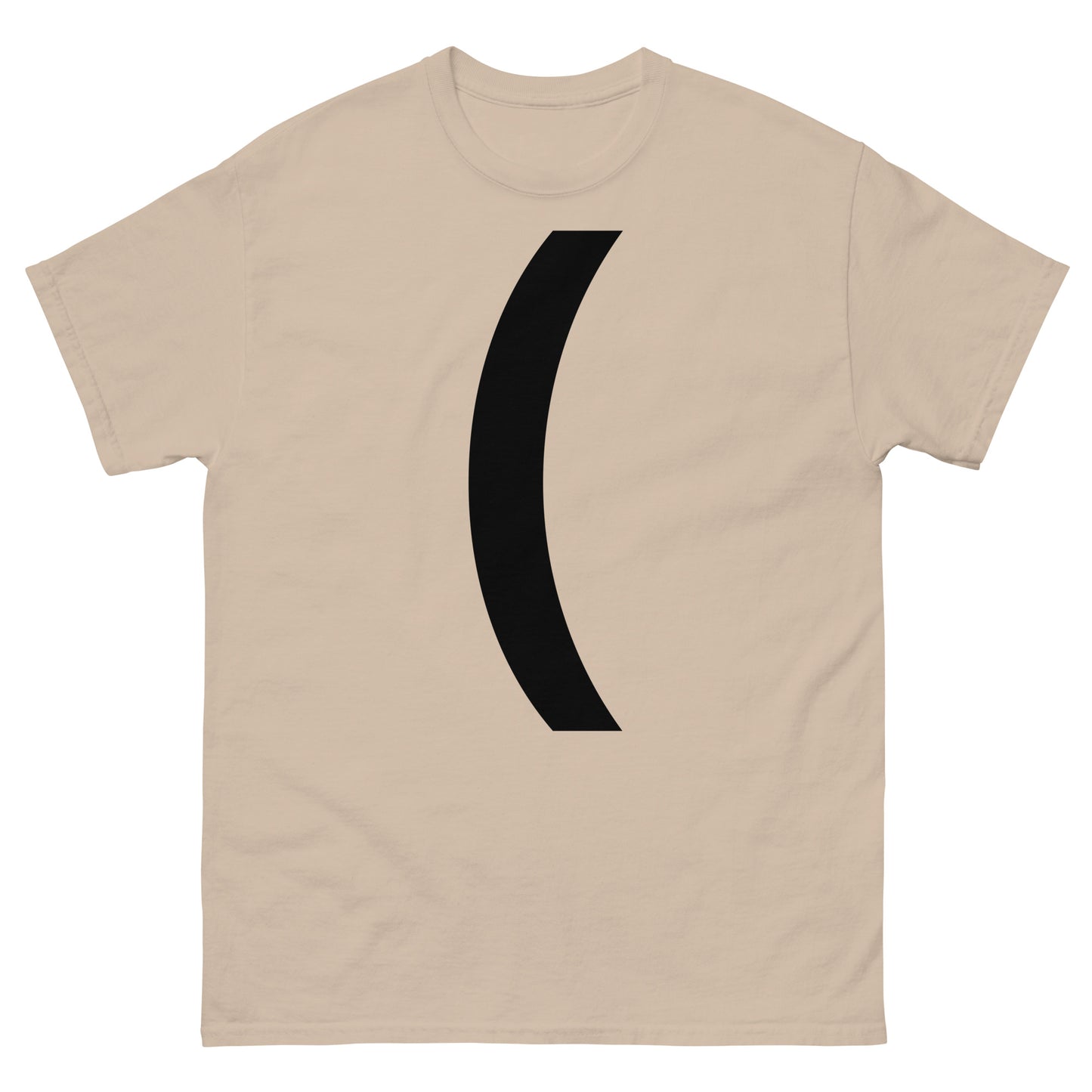 "Left parenthesis BL" Men's classic tee