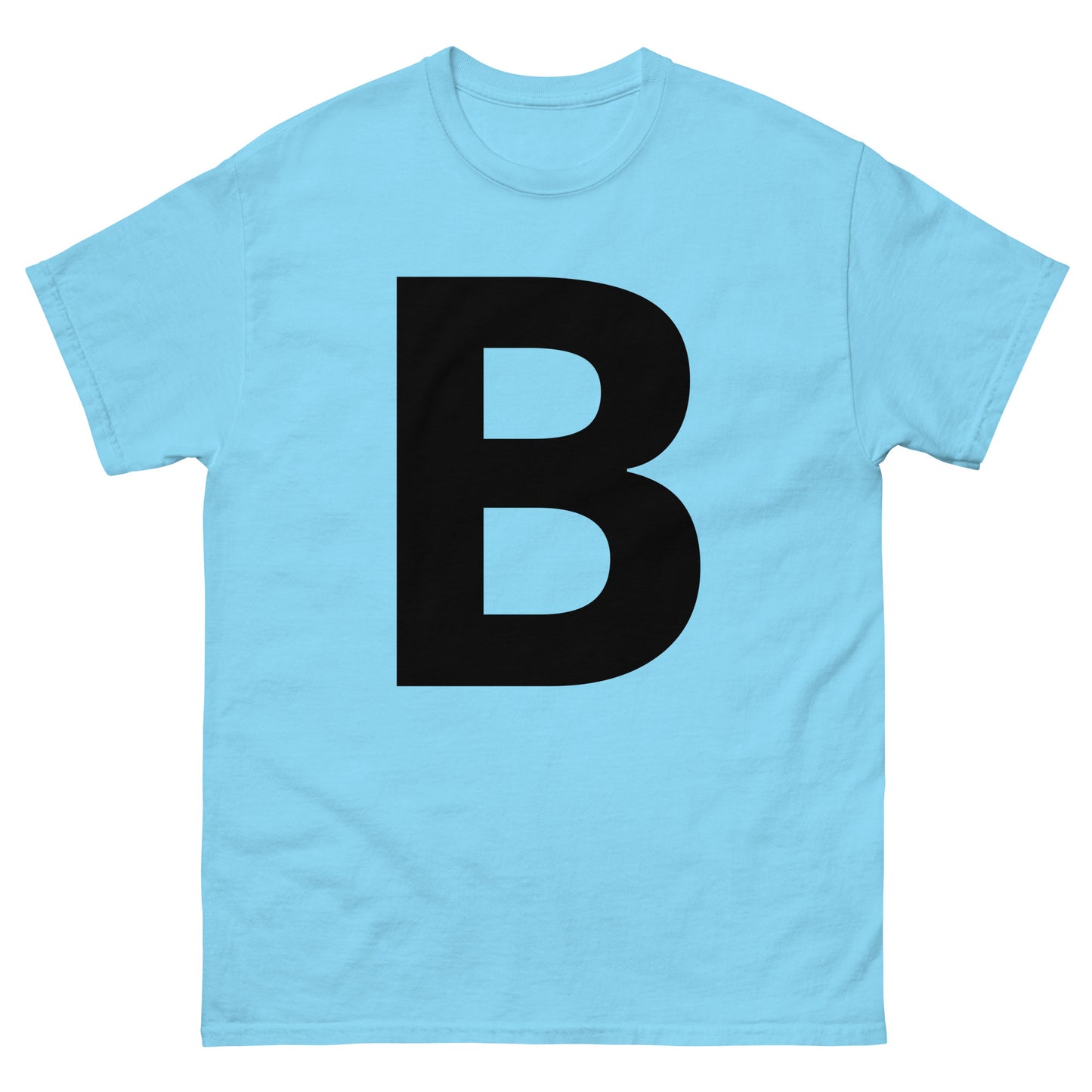 "B letter BL" Men's classic tee