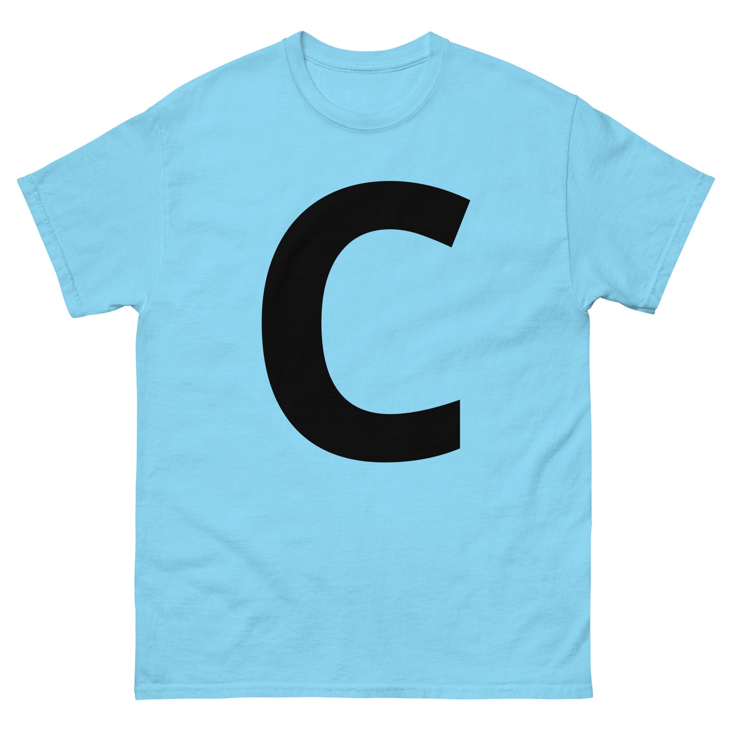 "C letter BL" Men's classic tee