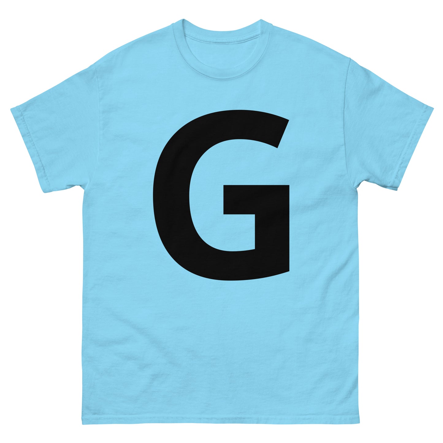"G letter BL" Men's classic tee