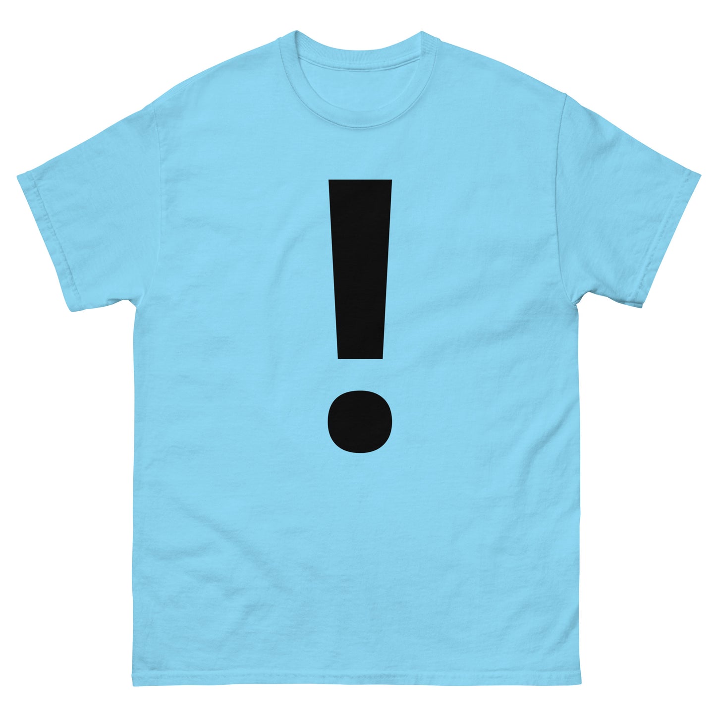 "Exclamation symbol BL" Men's classic tee