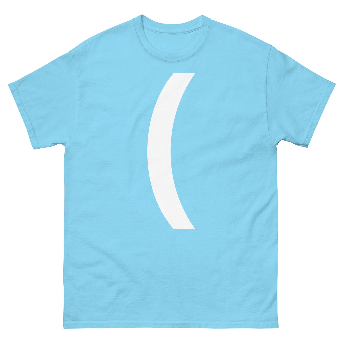 "Left parenthesis symbol WL" Men's classic tee