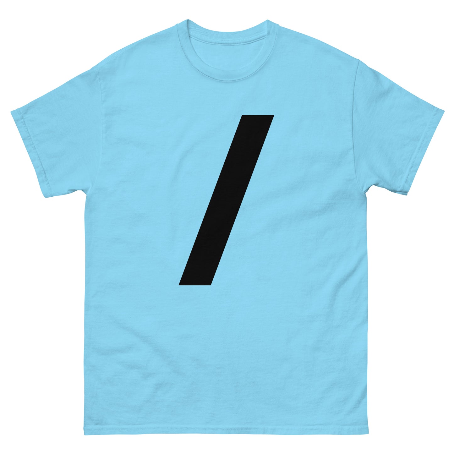 "Forward slash symbol BL" Men's classic tee