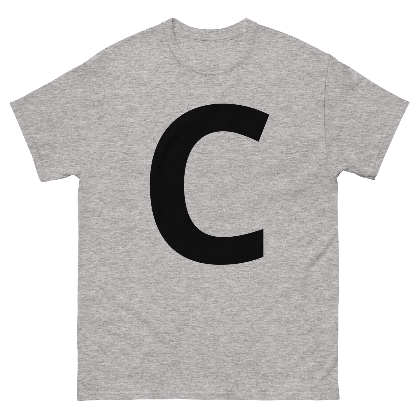 "C letter BL" Men's classic tee