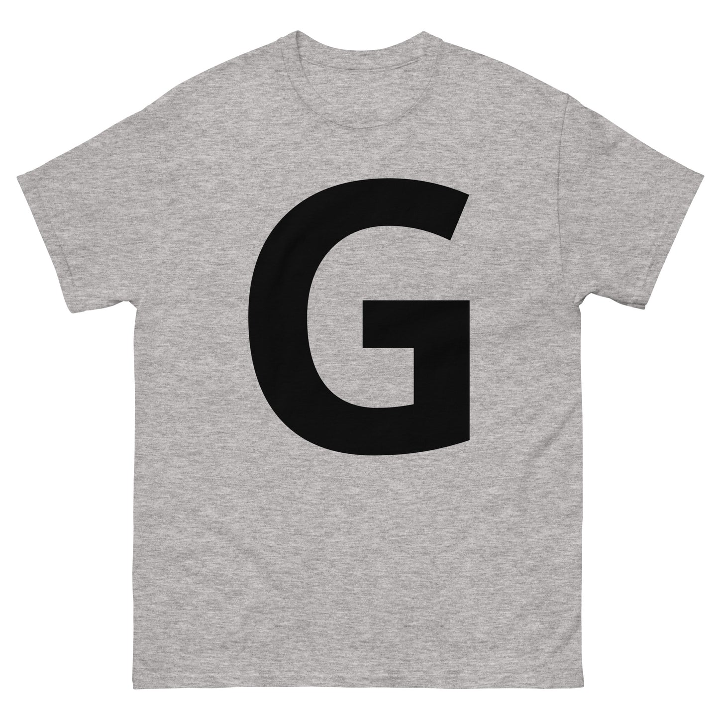 "G letter BL" Men's classic tee
