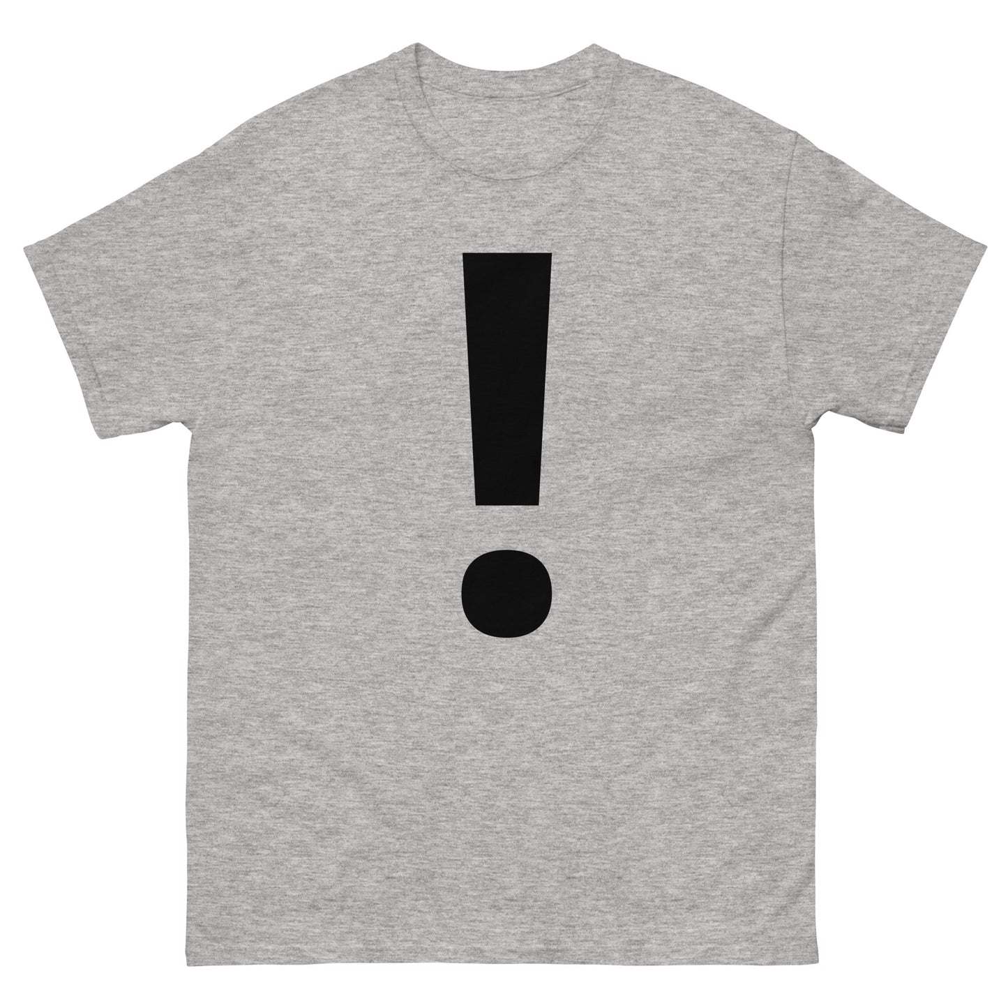 "Exclamation symbol BL" Men's classic tee