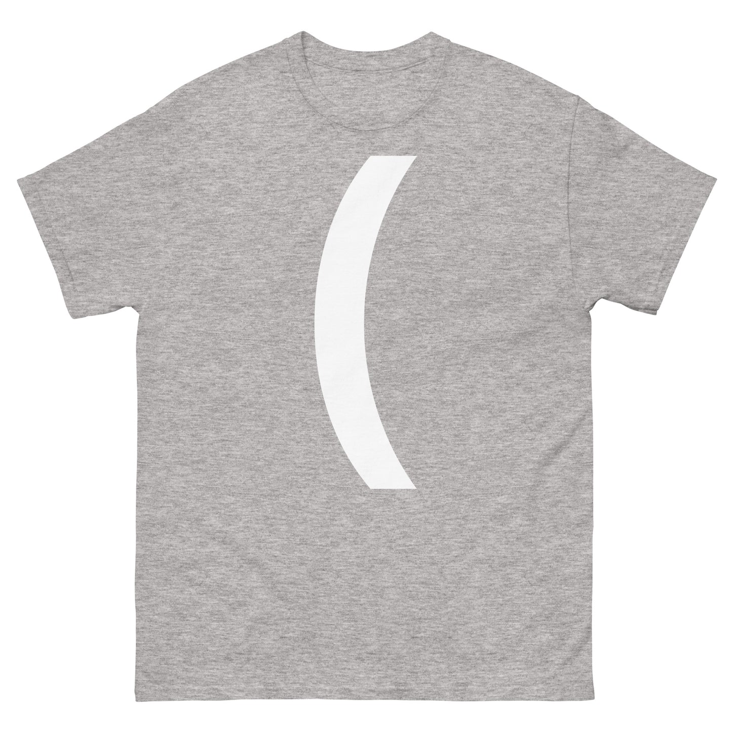 "Left parenthesis symbol WL" Men's classic tee