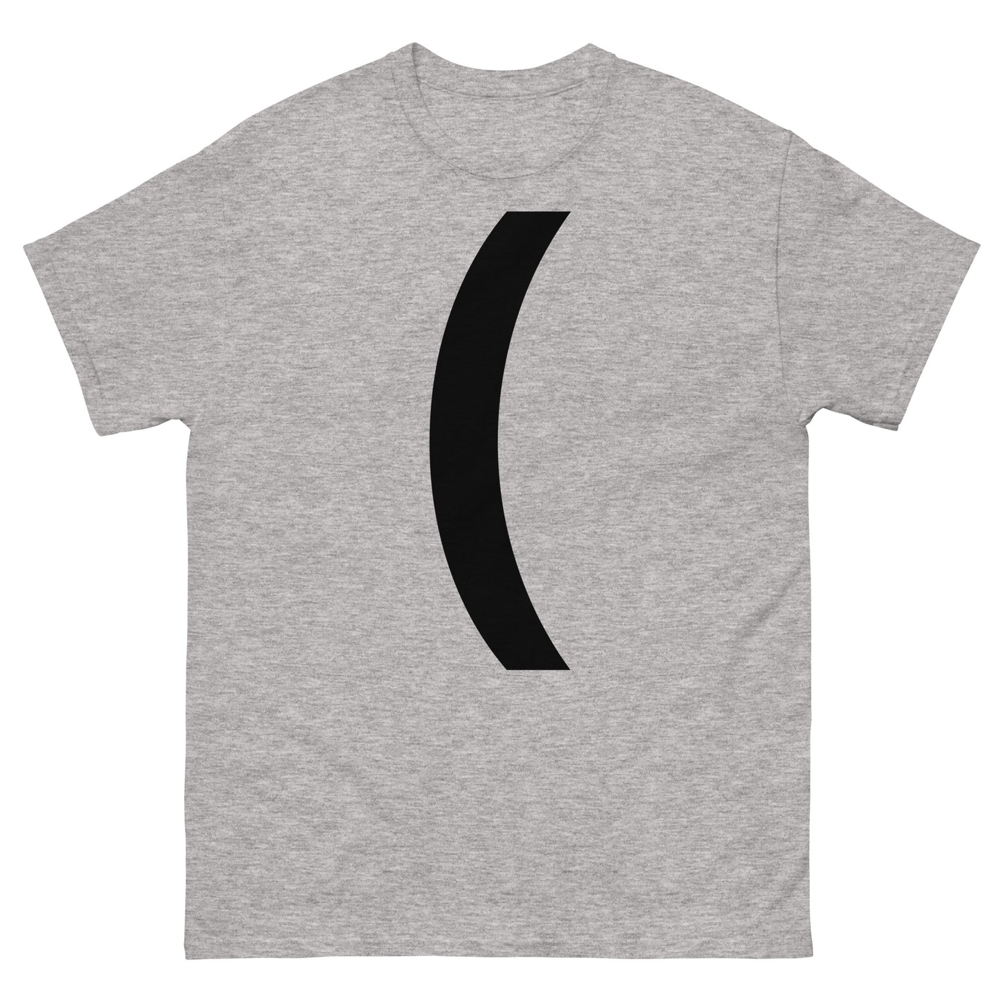 "Left parenthesis BL" Men's classic tee