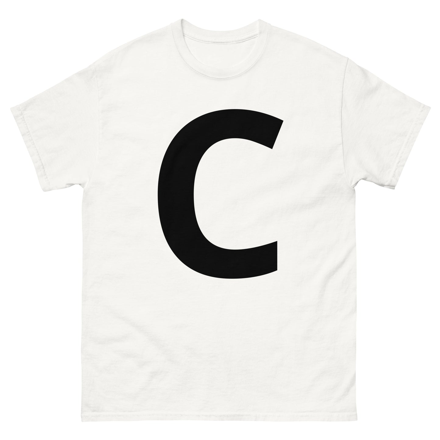 "C letter BL" Men's classic tee