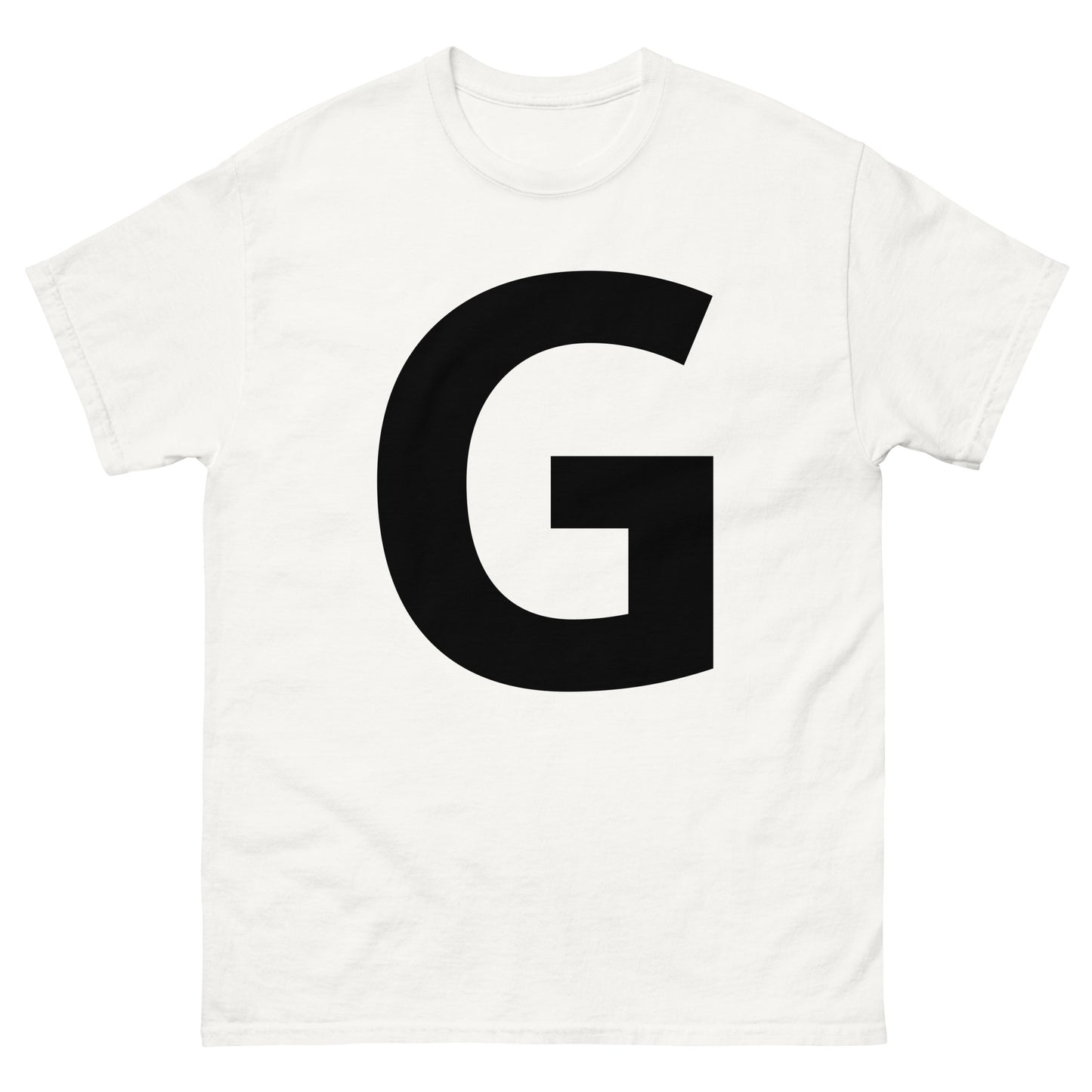 "G letter BL" Men's classic tee