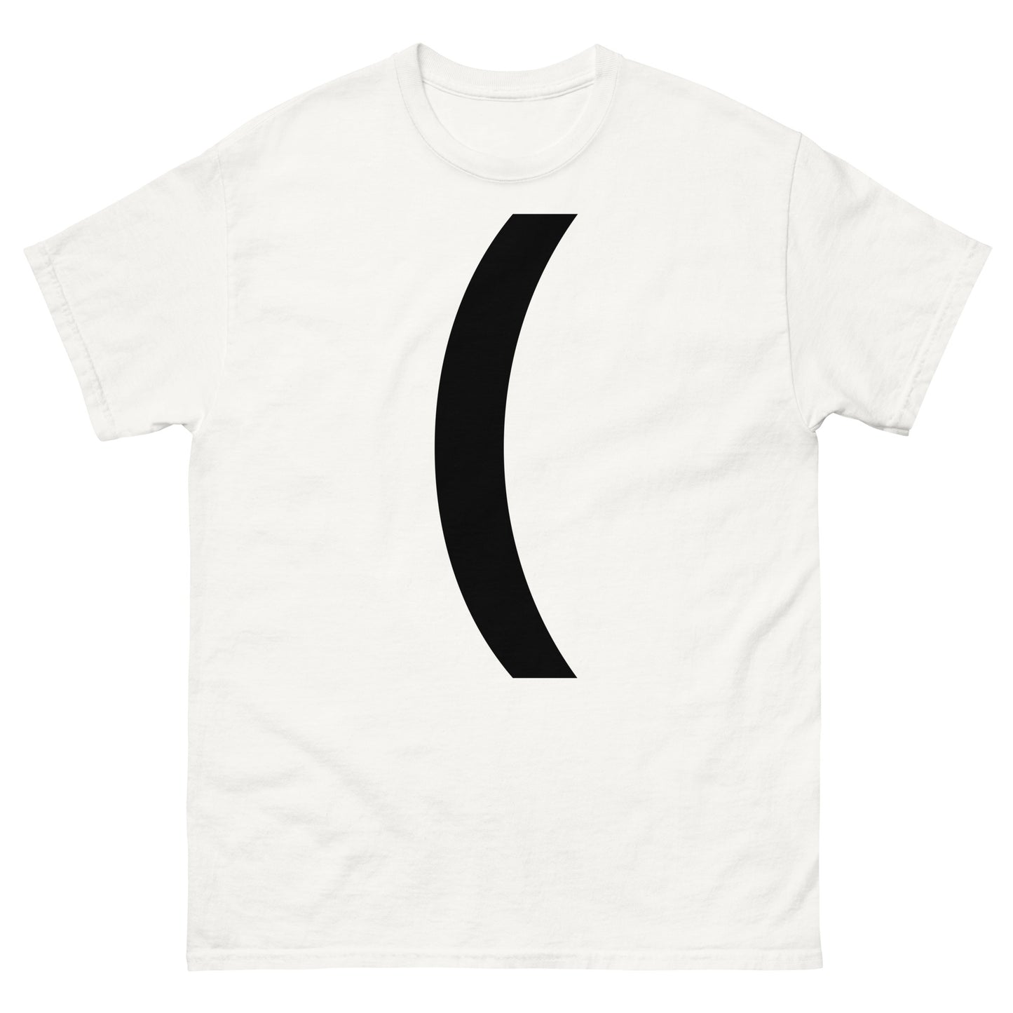 "Left parenthesis BL" Men's classic tee