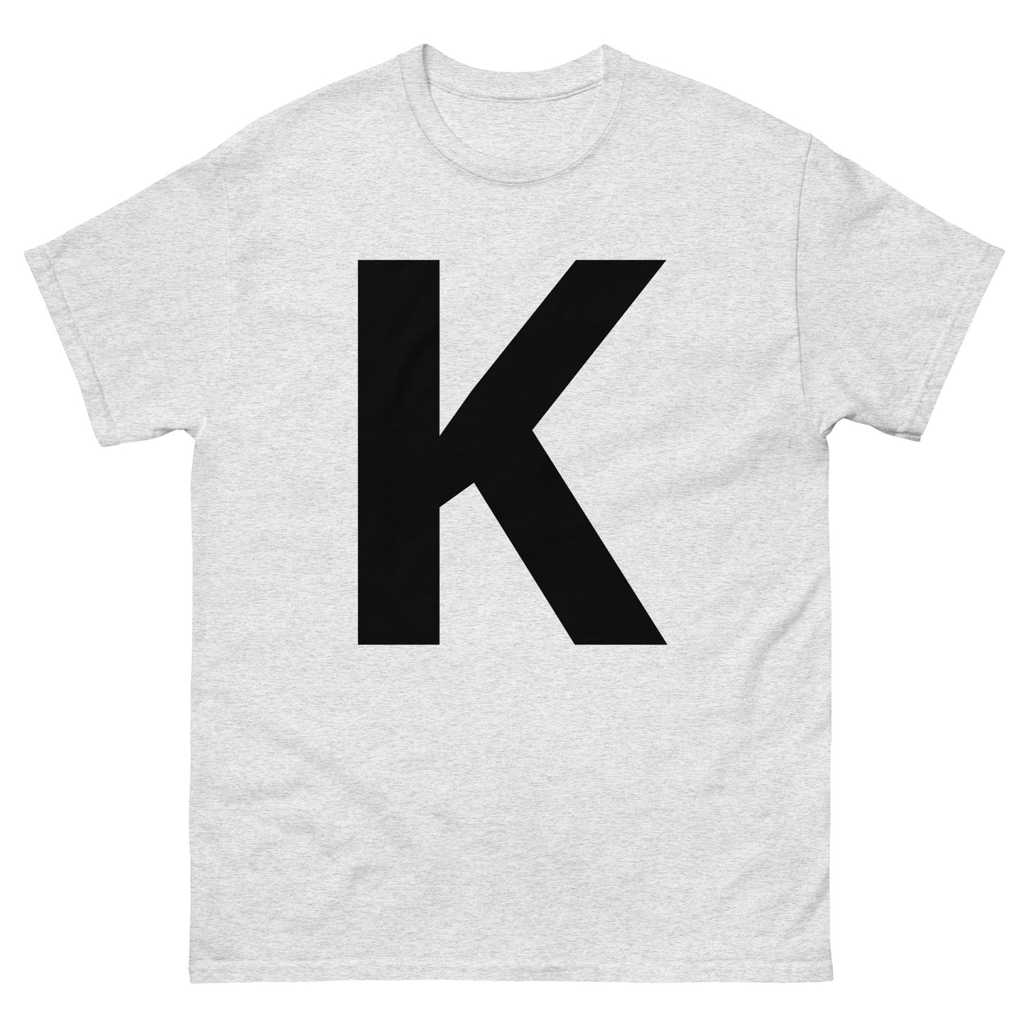 "K letter BL" Men's classic tee