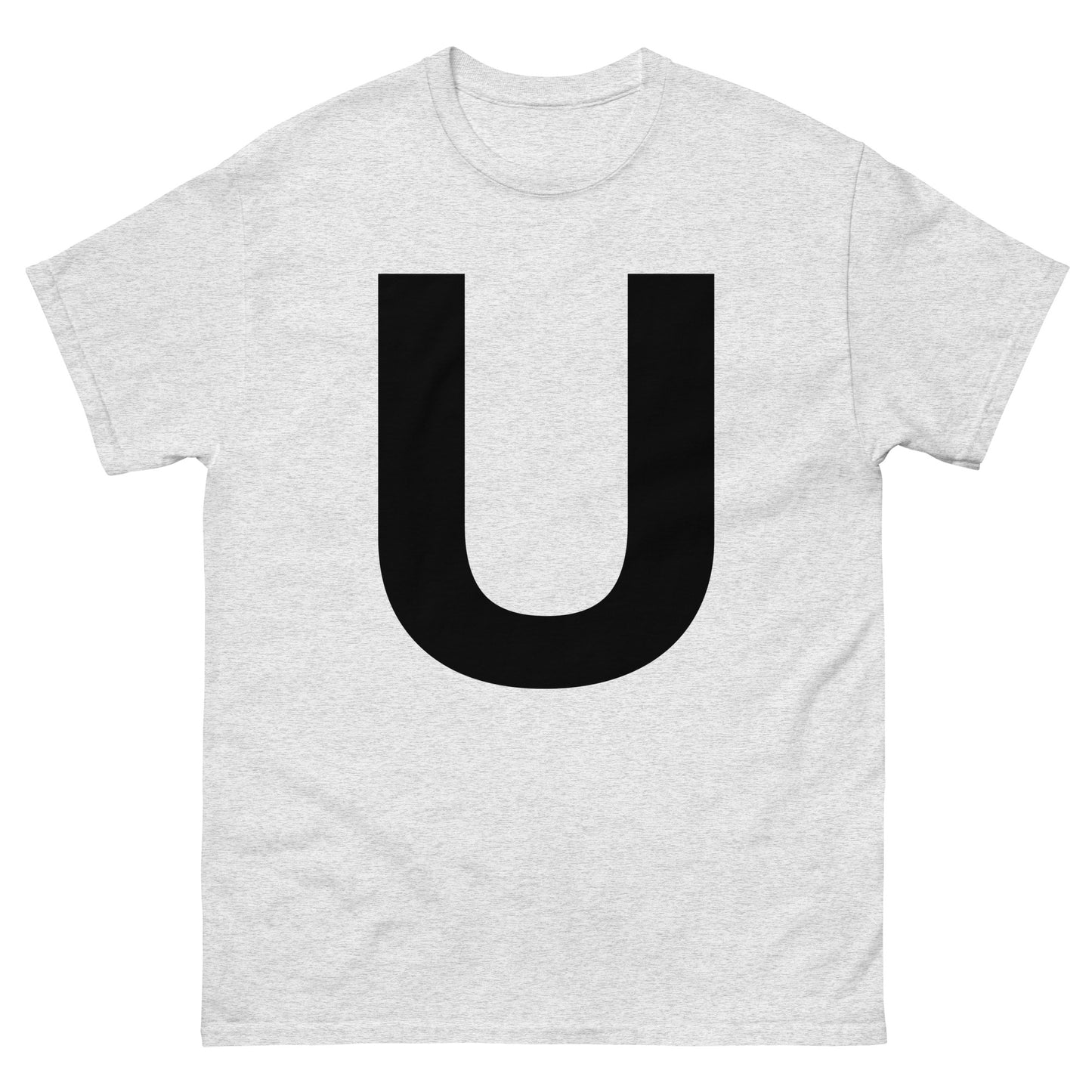 "U letter BL" Men's classic tee