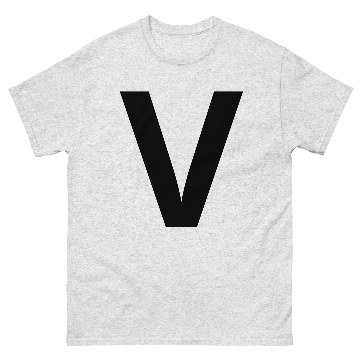 "V letter BL" Men's classic tee