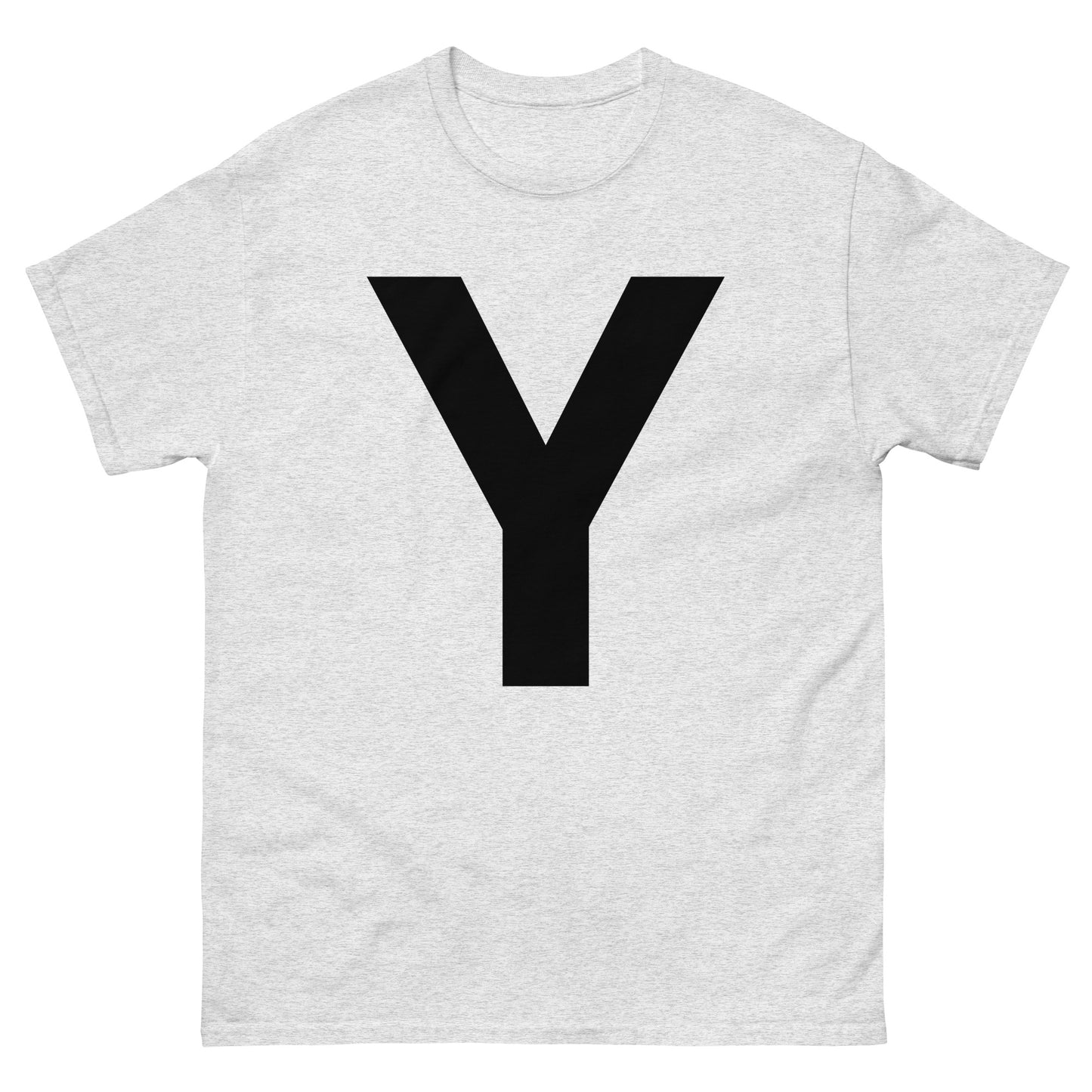 "Y letter BL" Men's classic tee