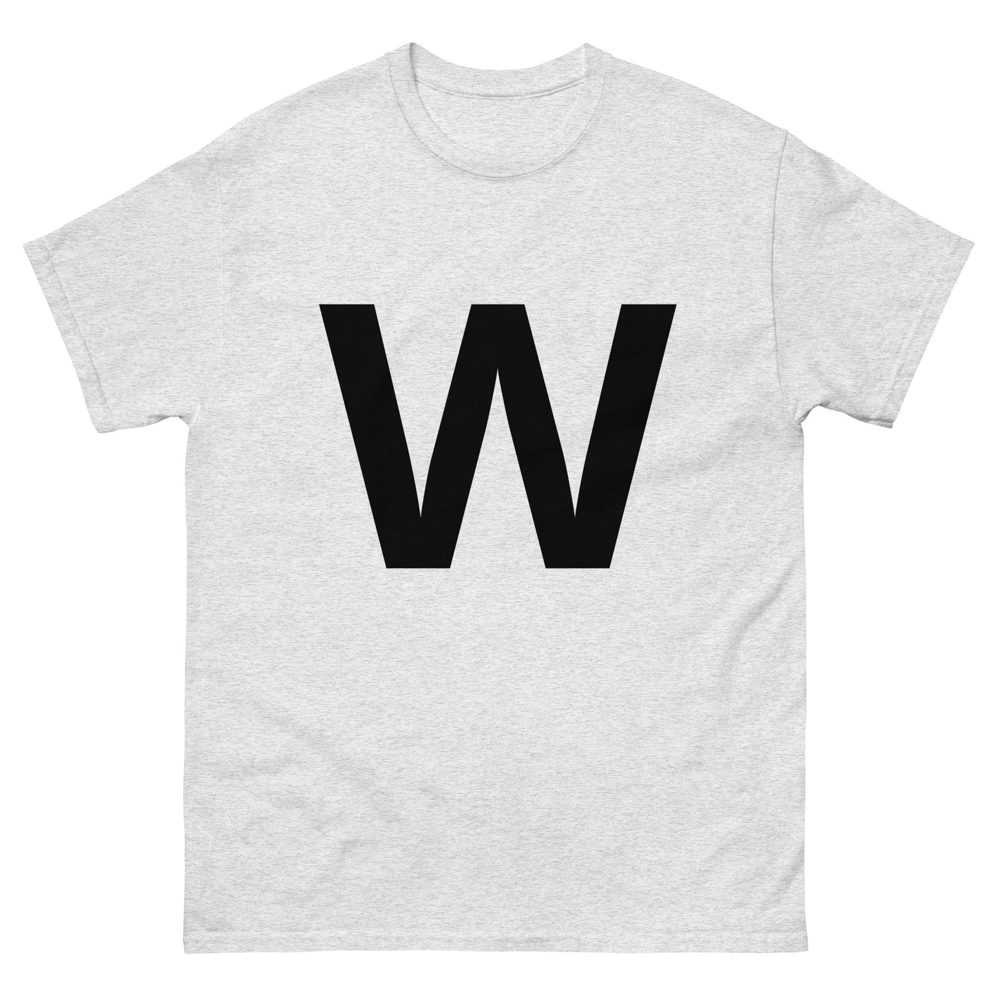 "W letter BL" Men's classic tee