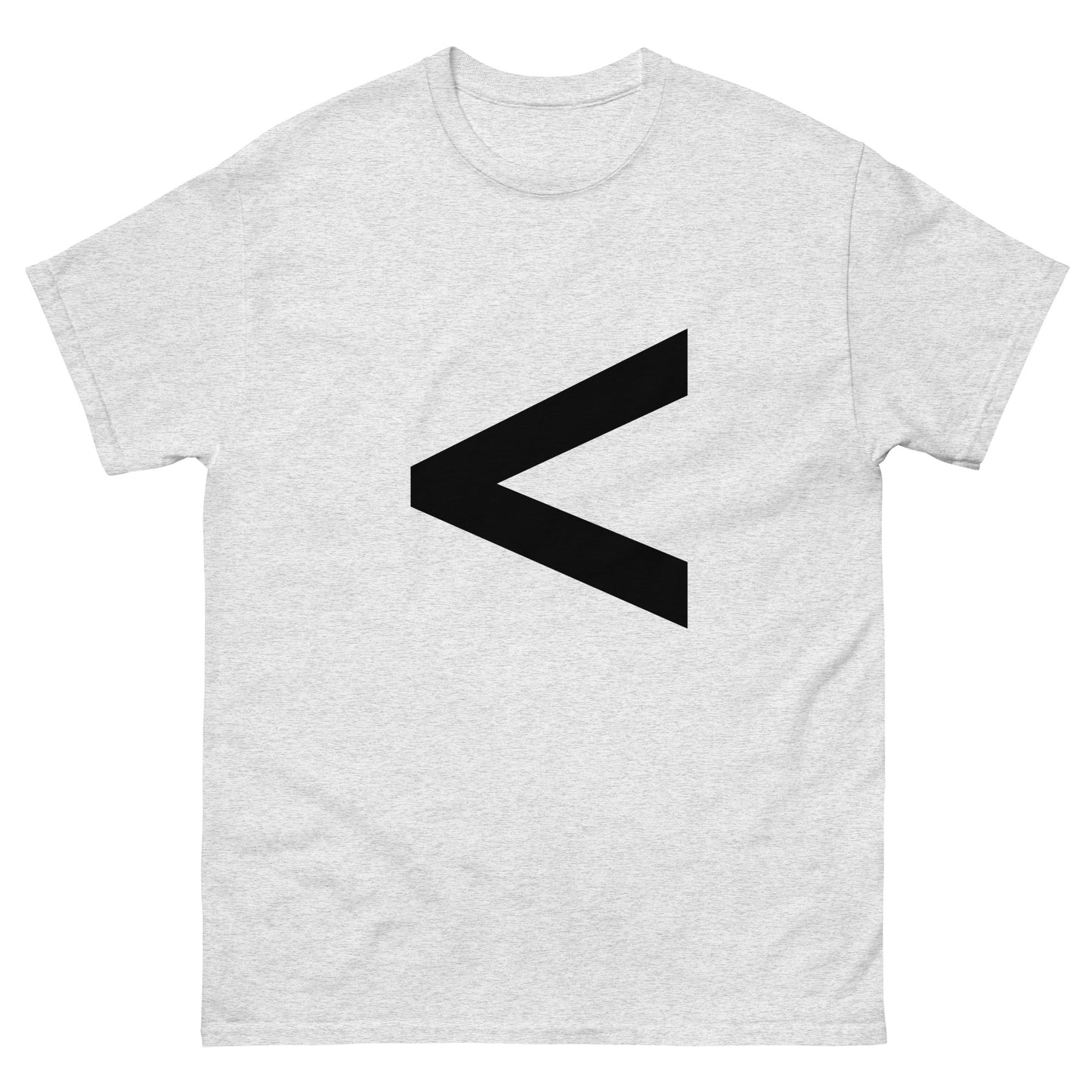 "Less than symbol BL" Men's classic tee