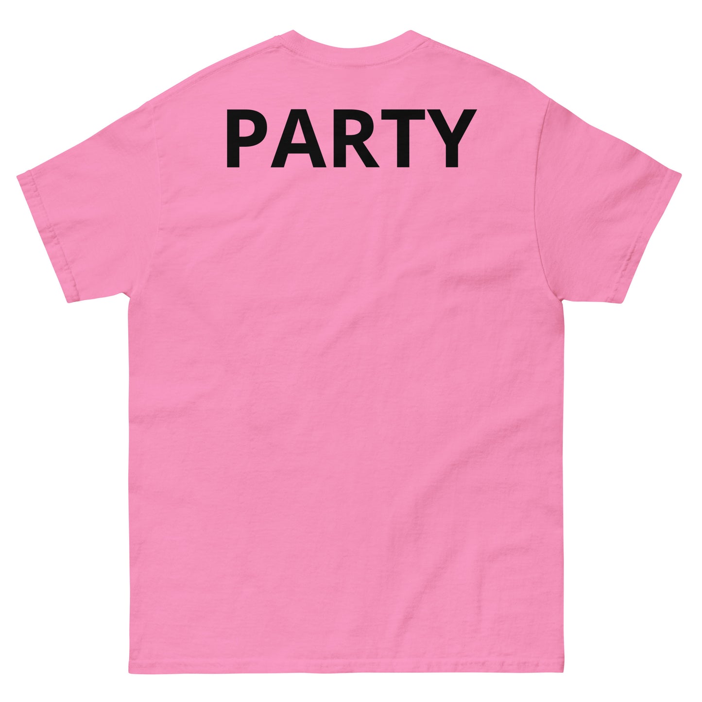 "BUSINESS at the front, PARTY at the back BL" Men's classic tee