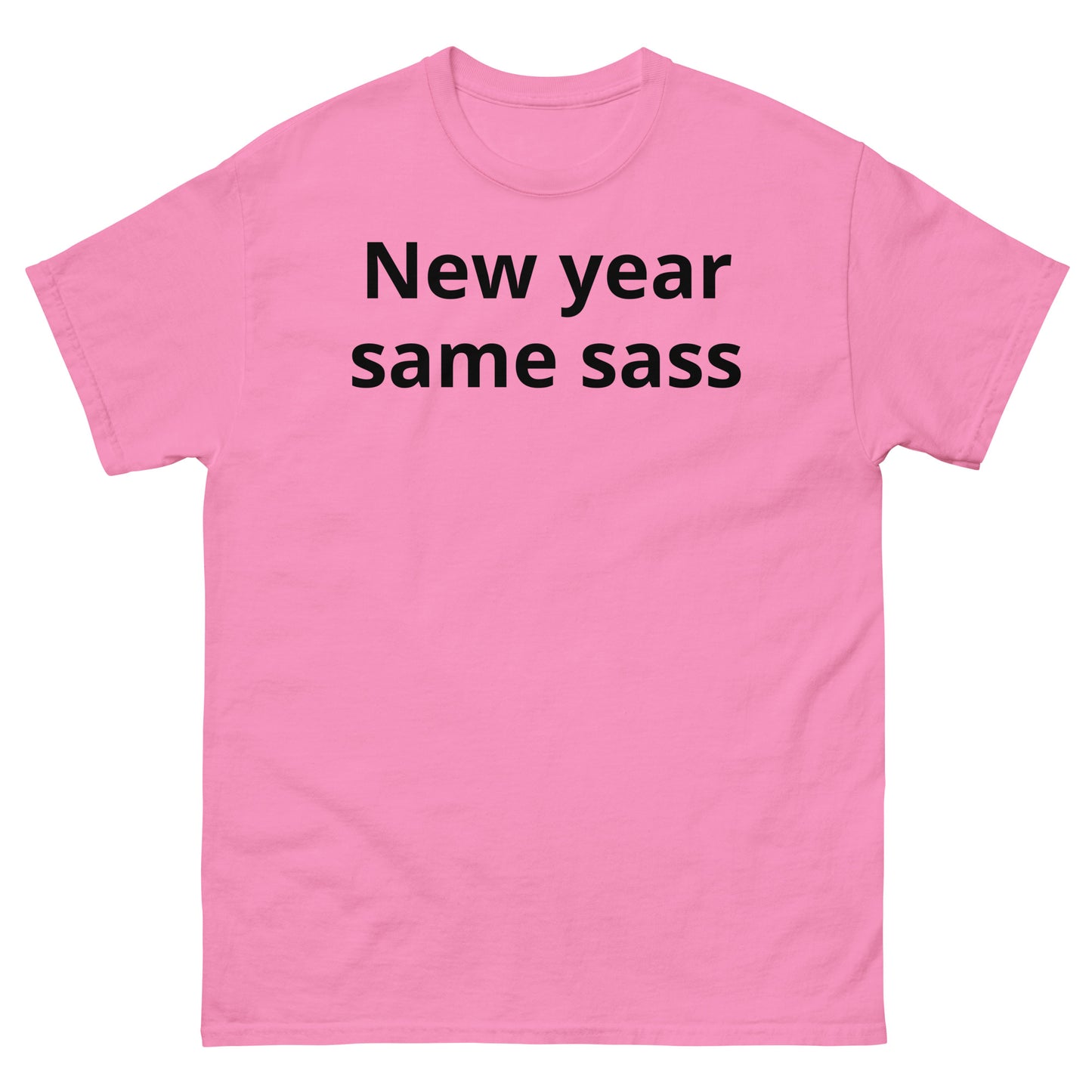 "New year, same sass BL" Men's classic tee