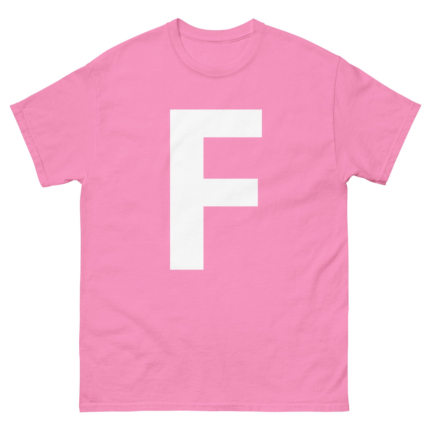 "F letter WL" Men's classic tee