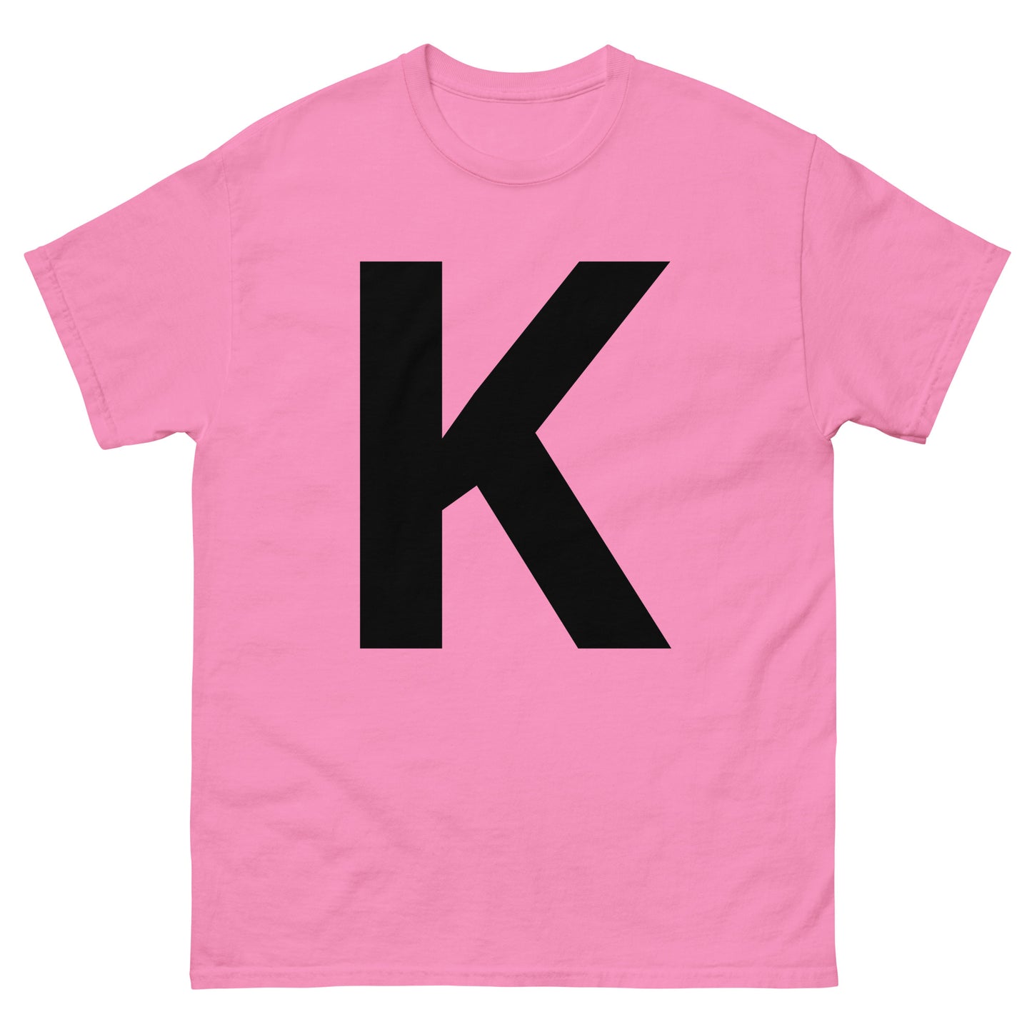 "K letter BL" Men's classic tee