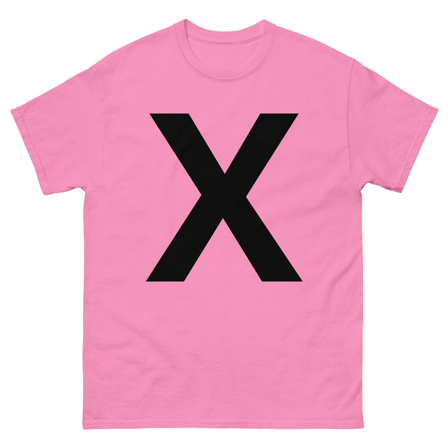 "X letter BL" Men's classic tee