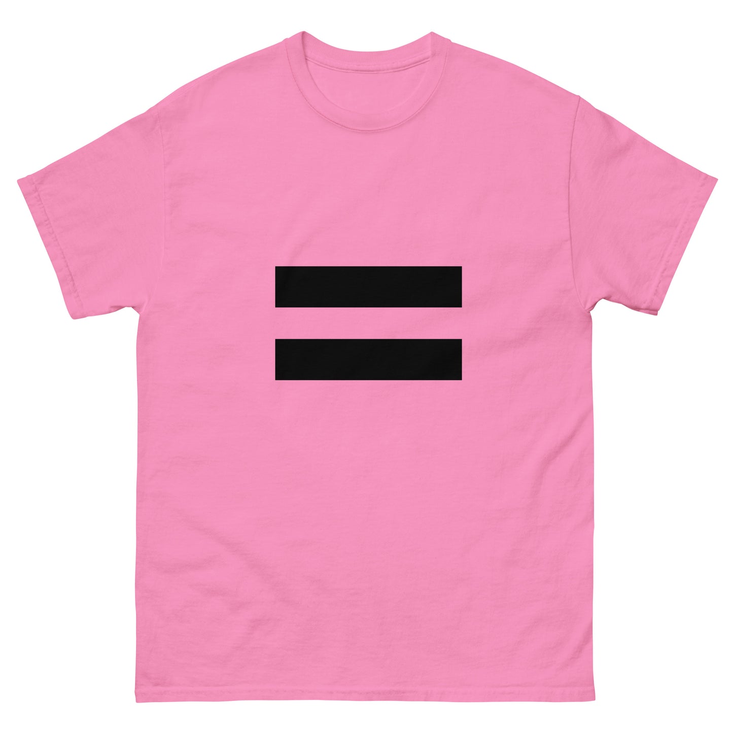 "Equal symbol BL" Men's classic tee