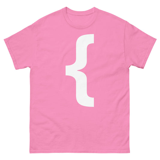 "Left curly brace symbol WL" Men's classic tee