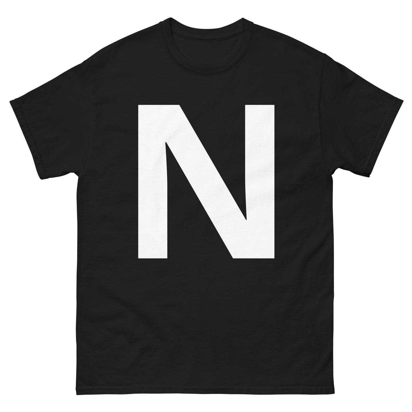 "N letter WL"Men's classic tee