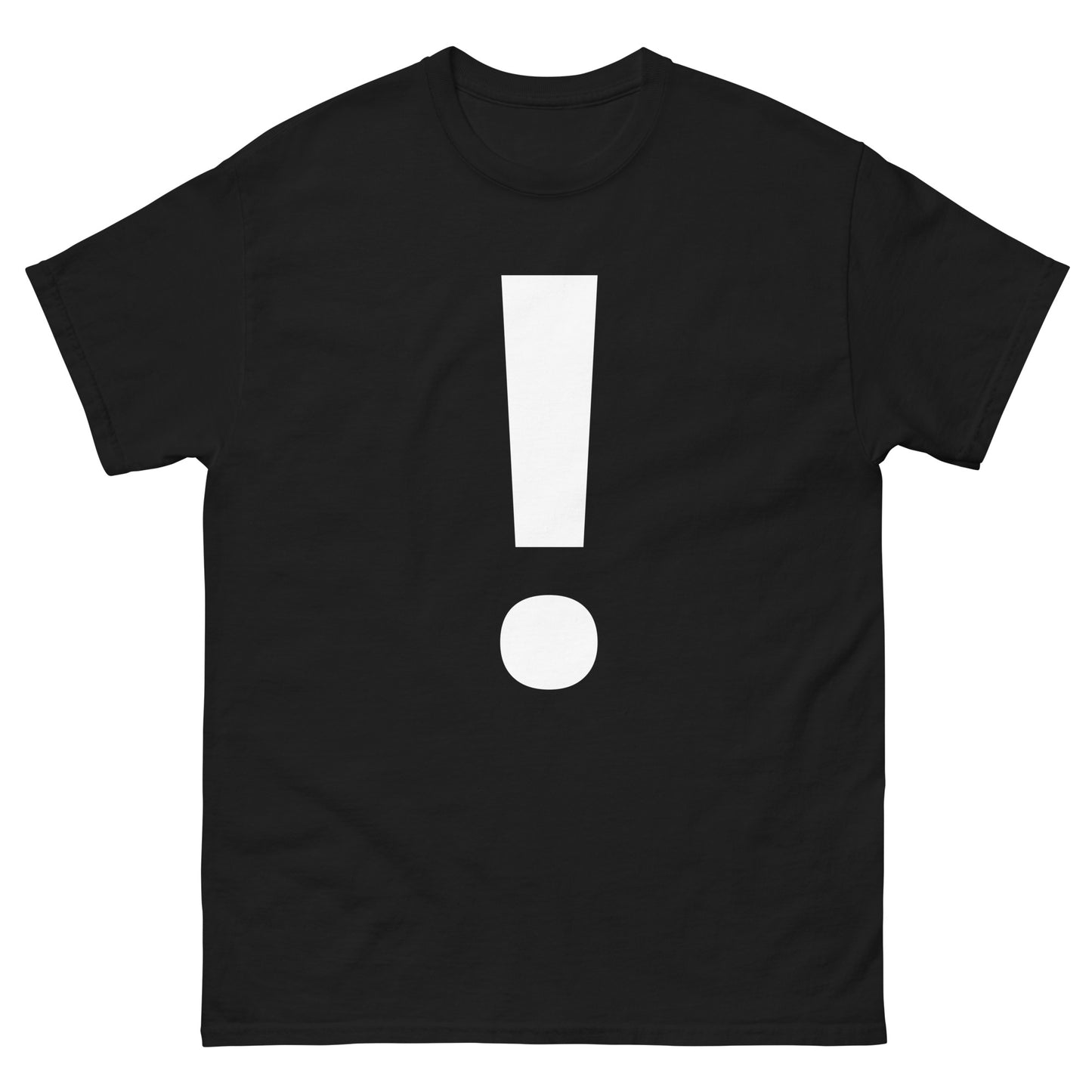 "Exclamation symbol WL" Men's classic tee