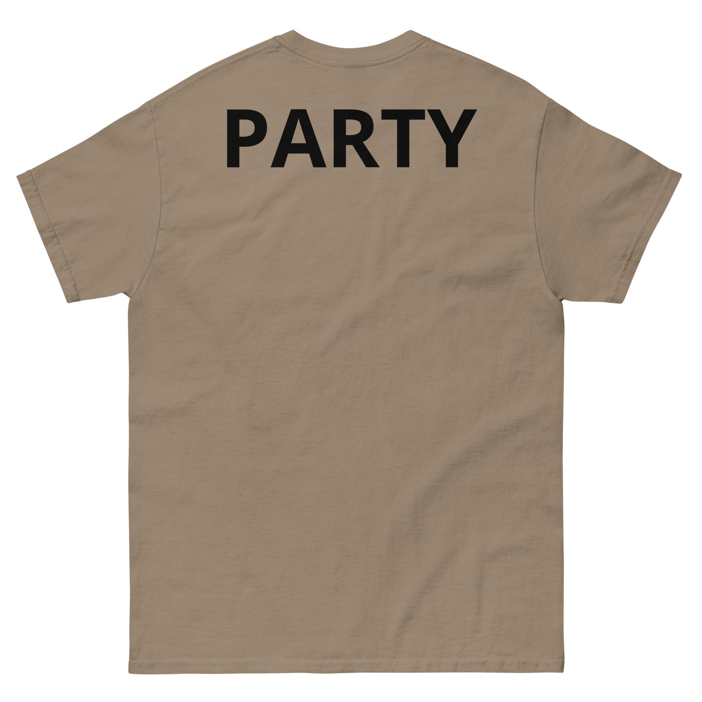 "BUSINESS at the front, PARTY at the back BL" Men's classic tee