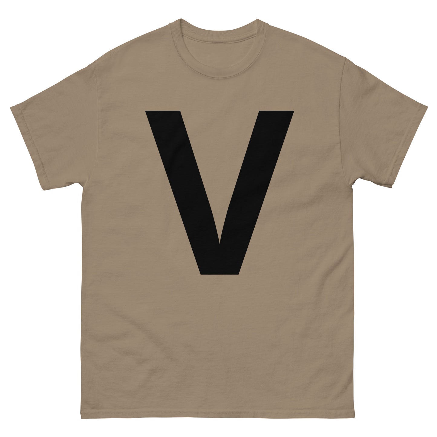 "V letter BL" Men's classic tee