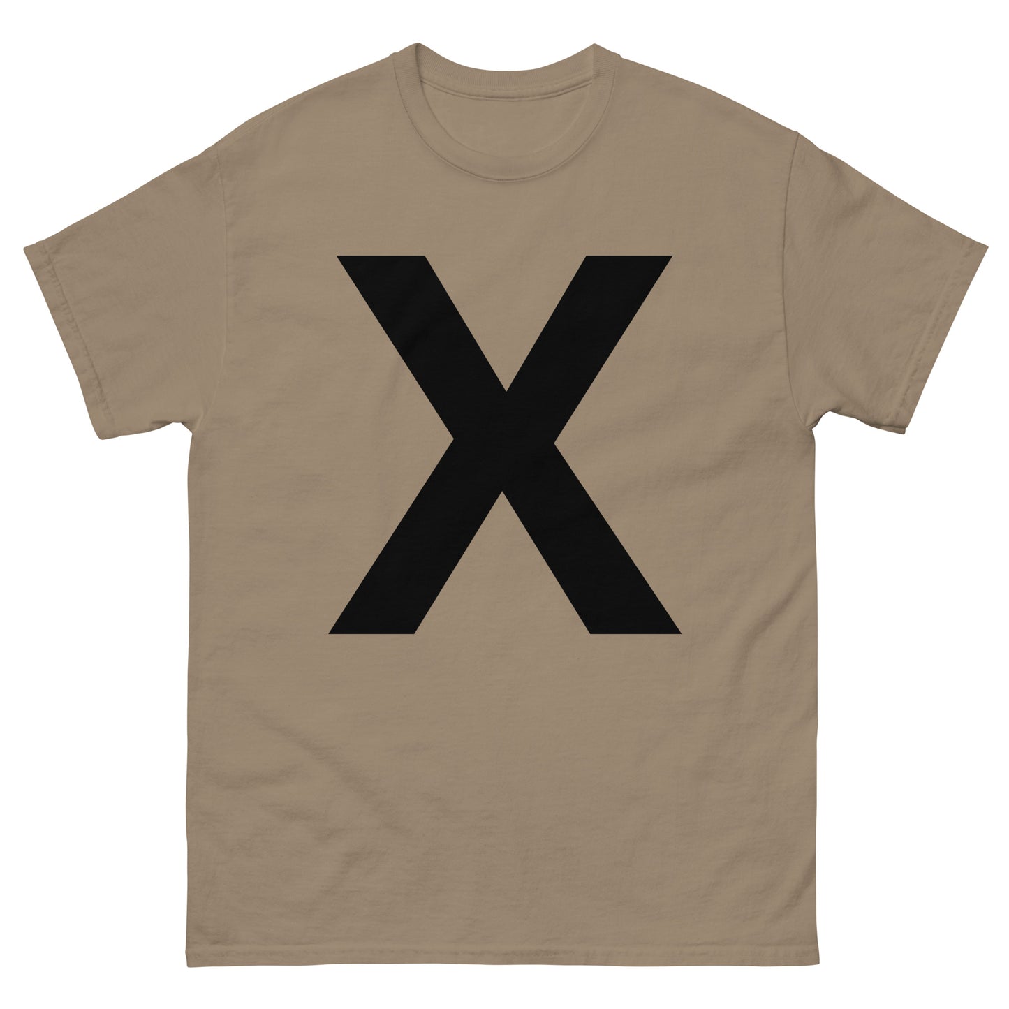 "X letter BL" Men's classic tee