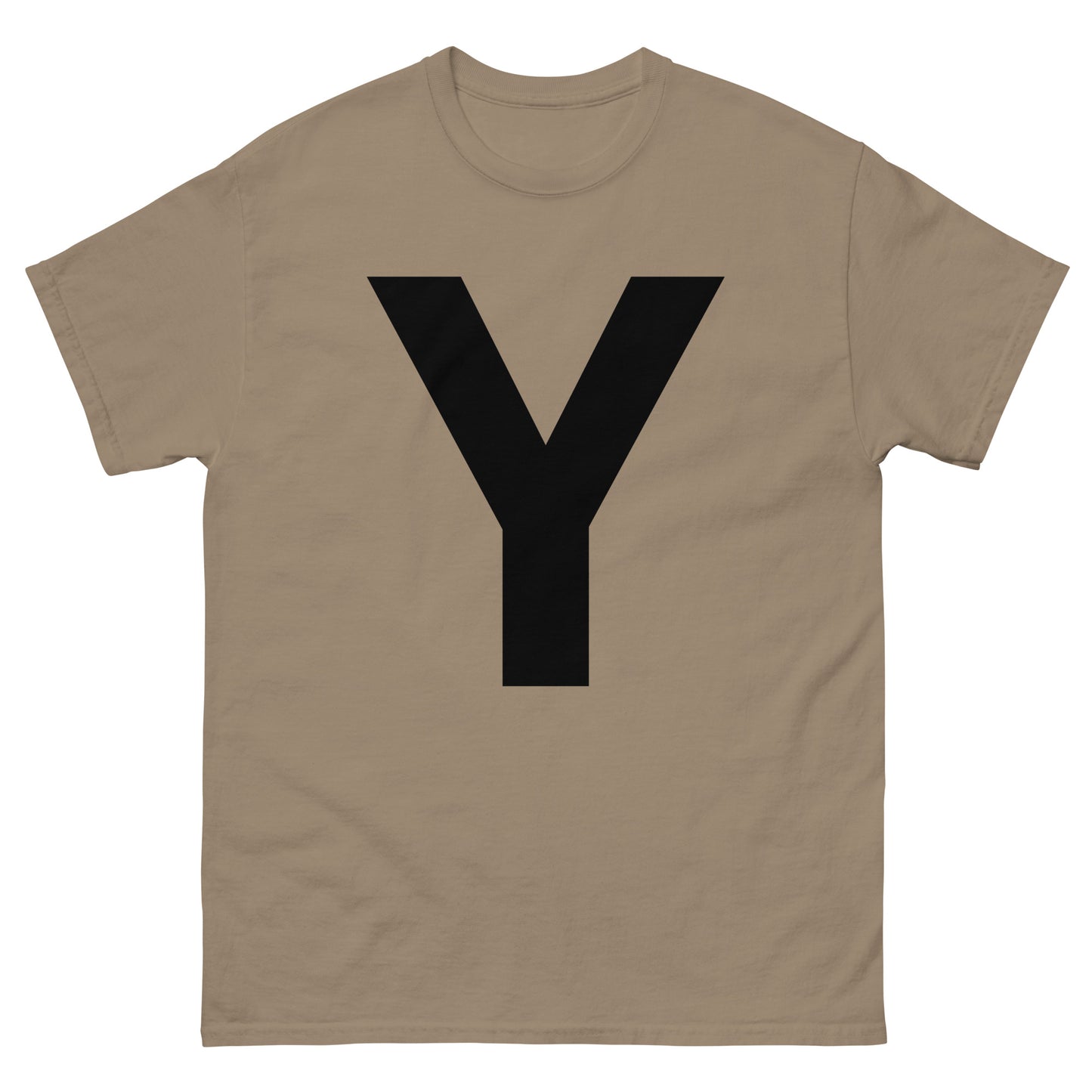 "Y letter BL" Men's classic tee