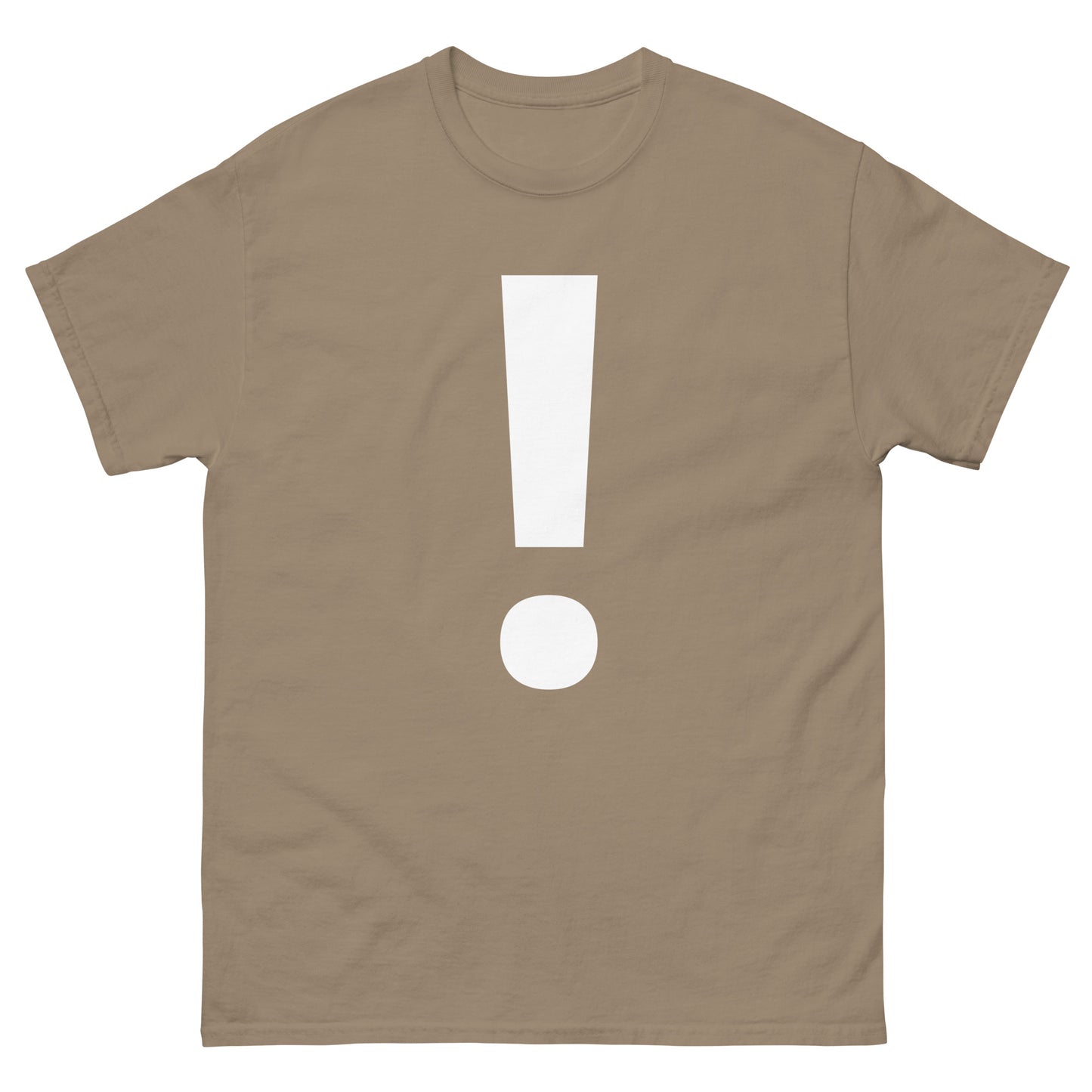 "Exclamation symbol WL" Men's classic tee