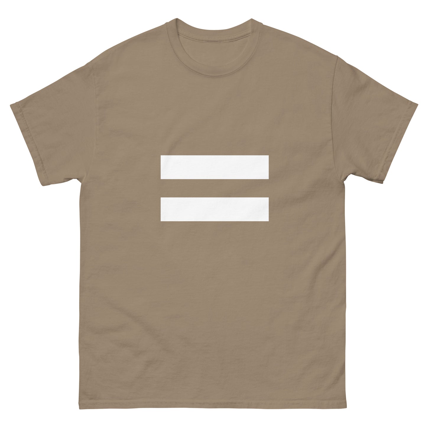 "Equal symbol WL" Men's classic tee