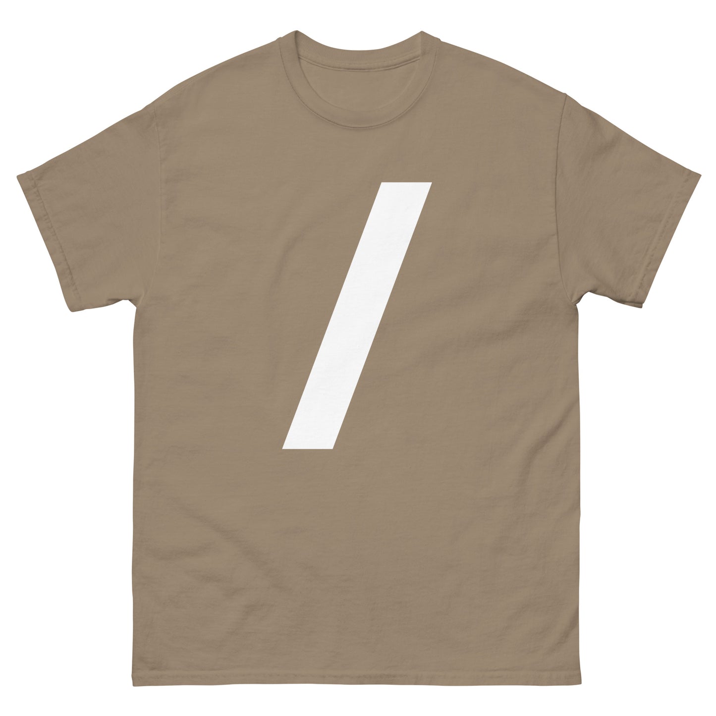 "Forward slash symbol WL" Men's classic tee