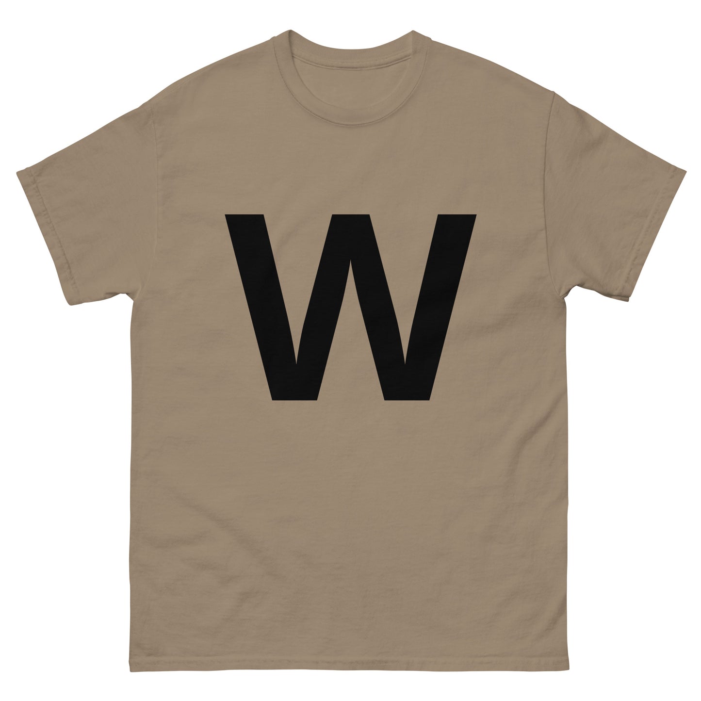 "W letter BL" Men's classic tee