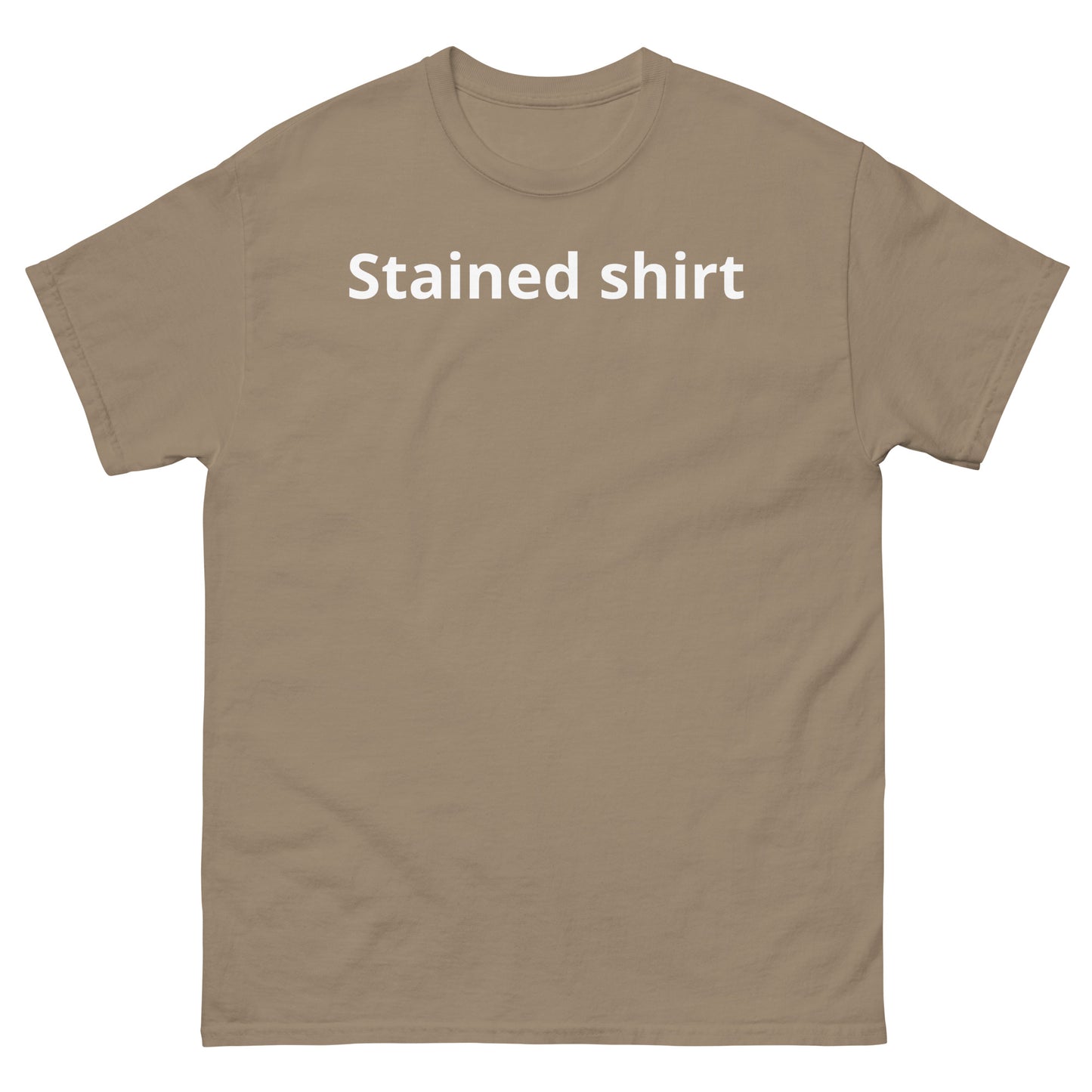 "Stained shirt WL" Men's classic tee