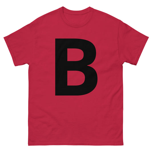 "B letter BL" Men's classic tee