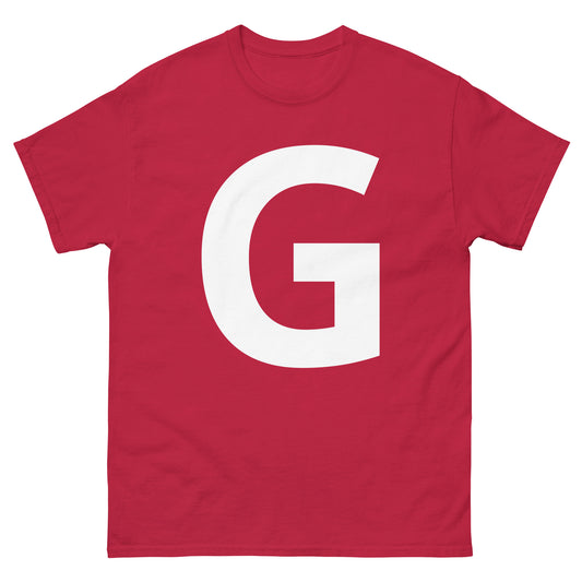 "G letter WL" Men's classic tee