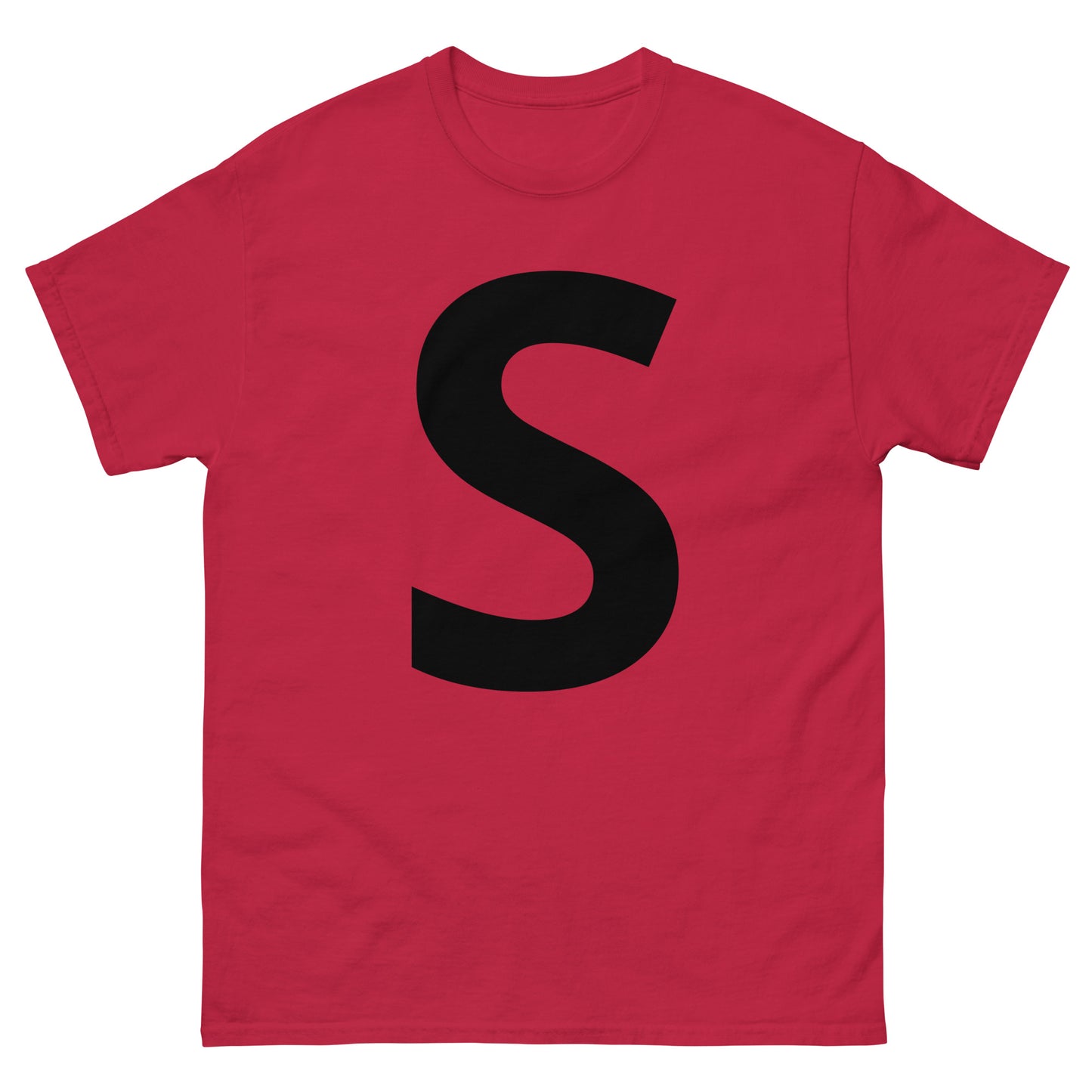 "S letter BL" Men's classic tee