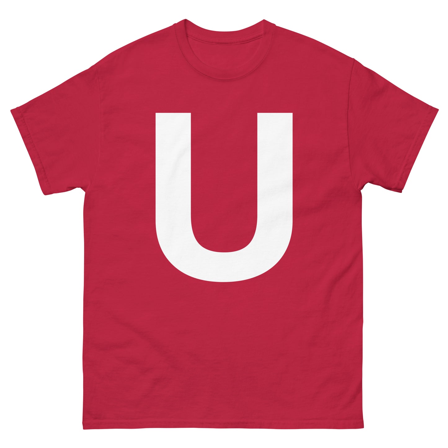 "U letter WL" Men's classic tee