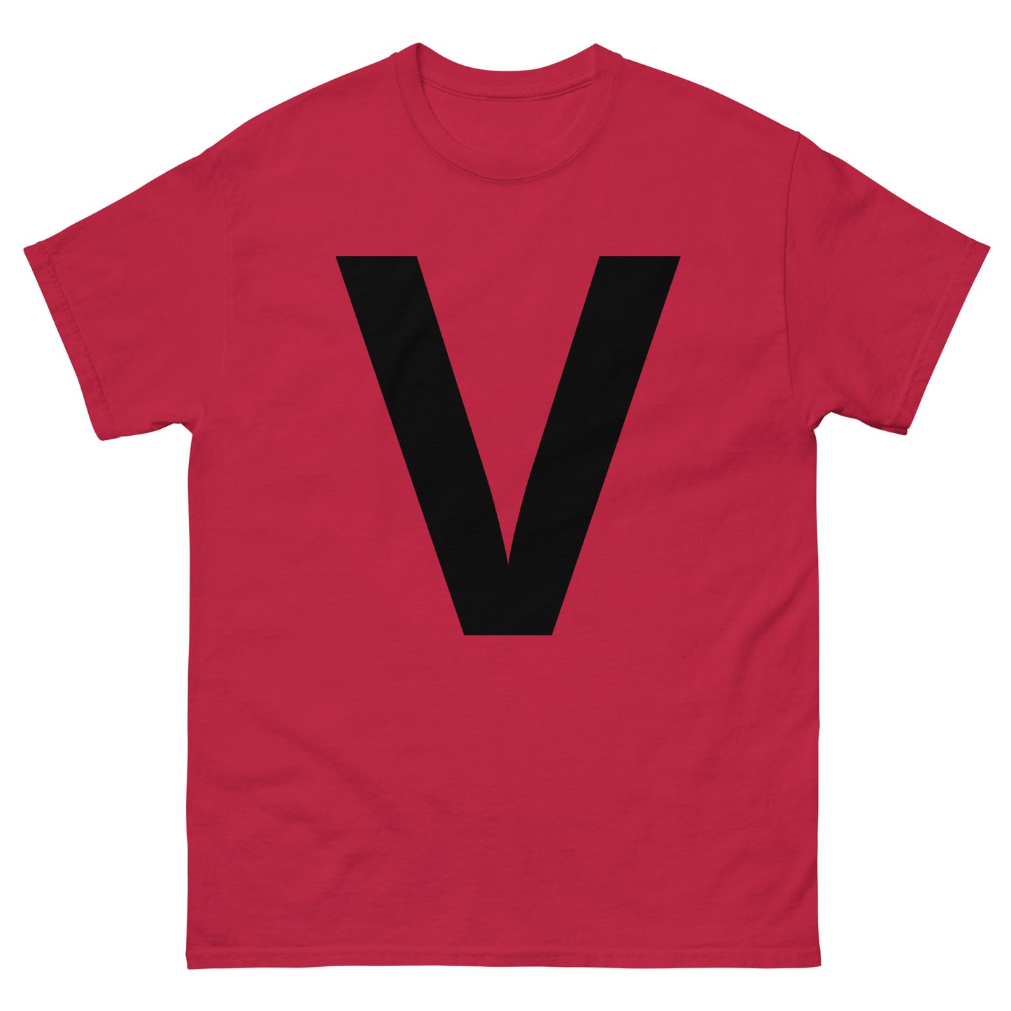 "V letter BL" Men's classic tee