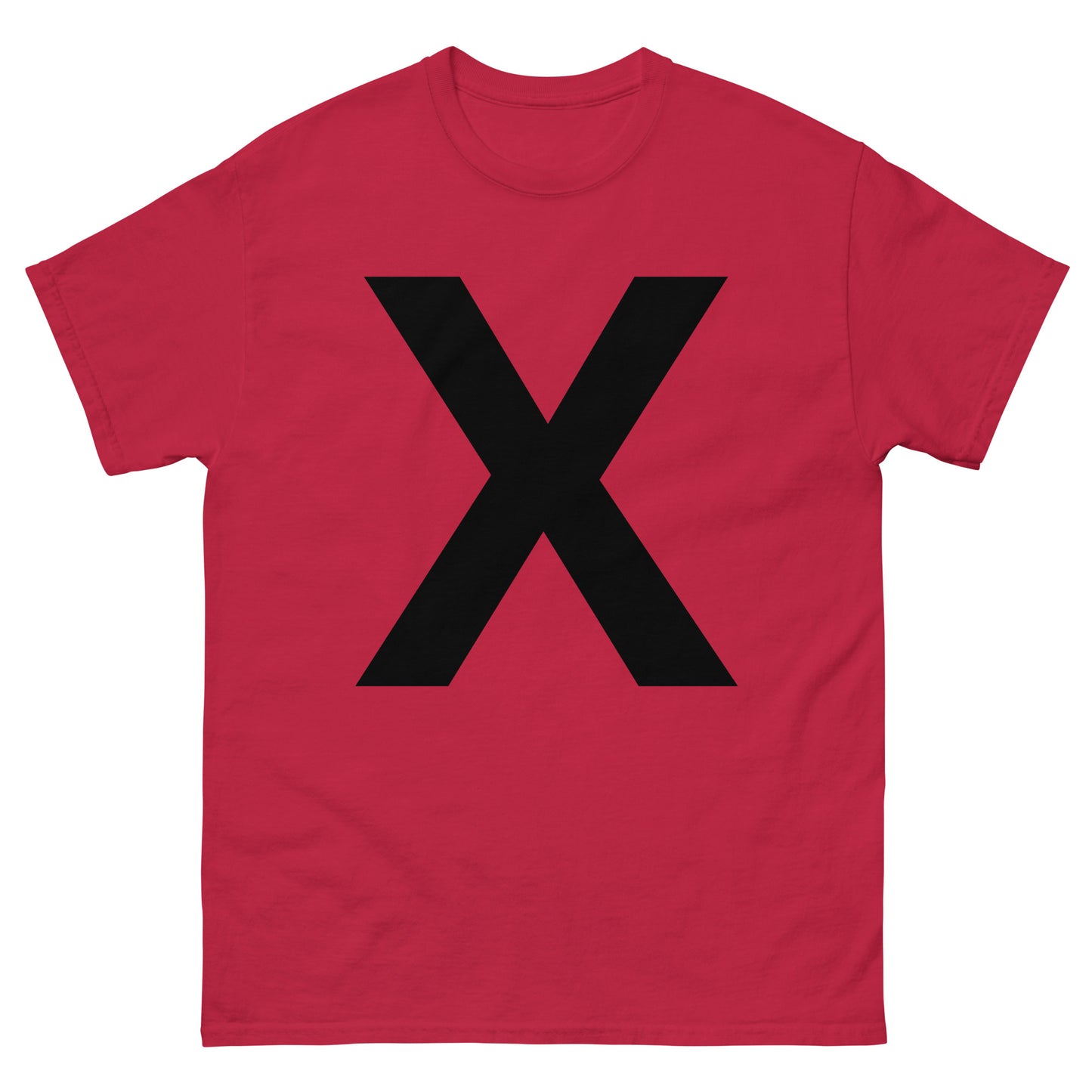 "X letter BL" Men's classic tee